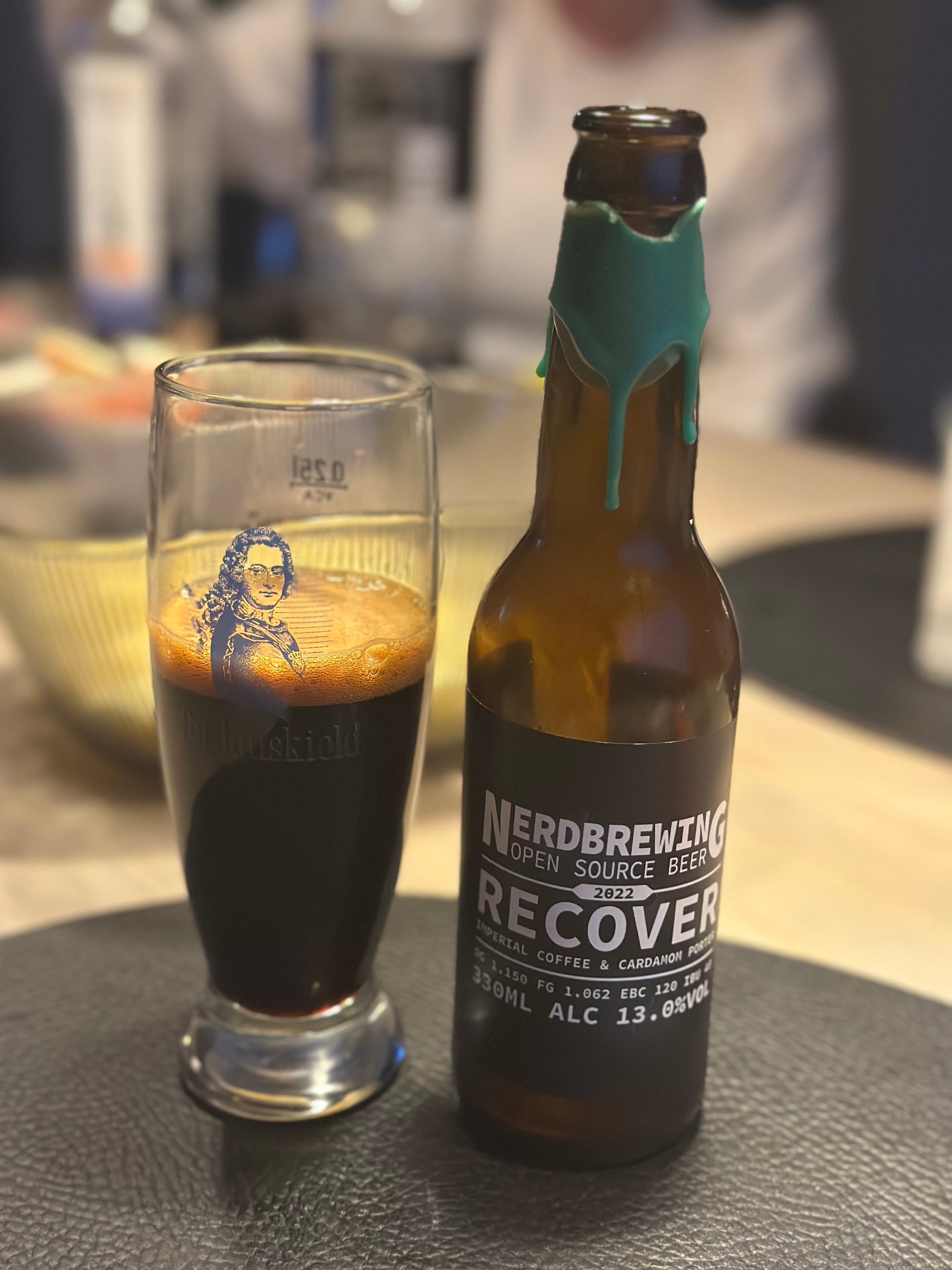 Recover from Nerdbrewing beer photo