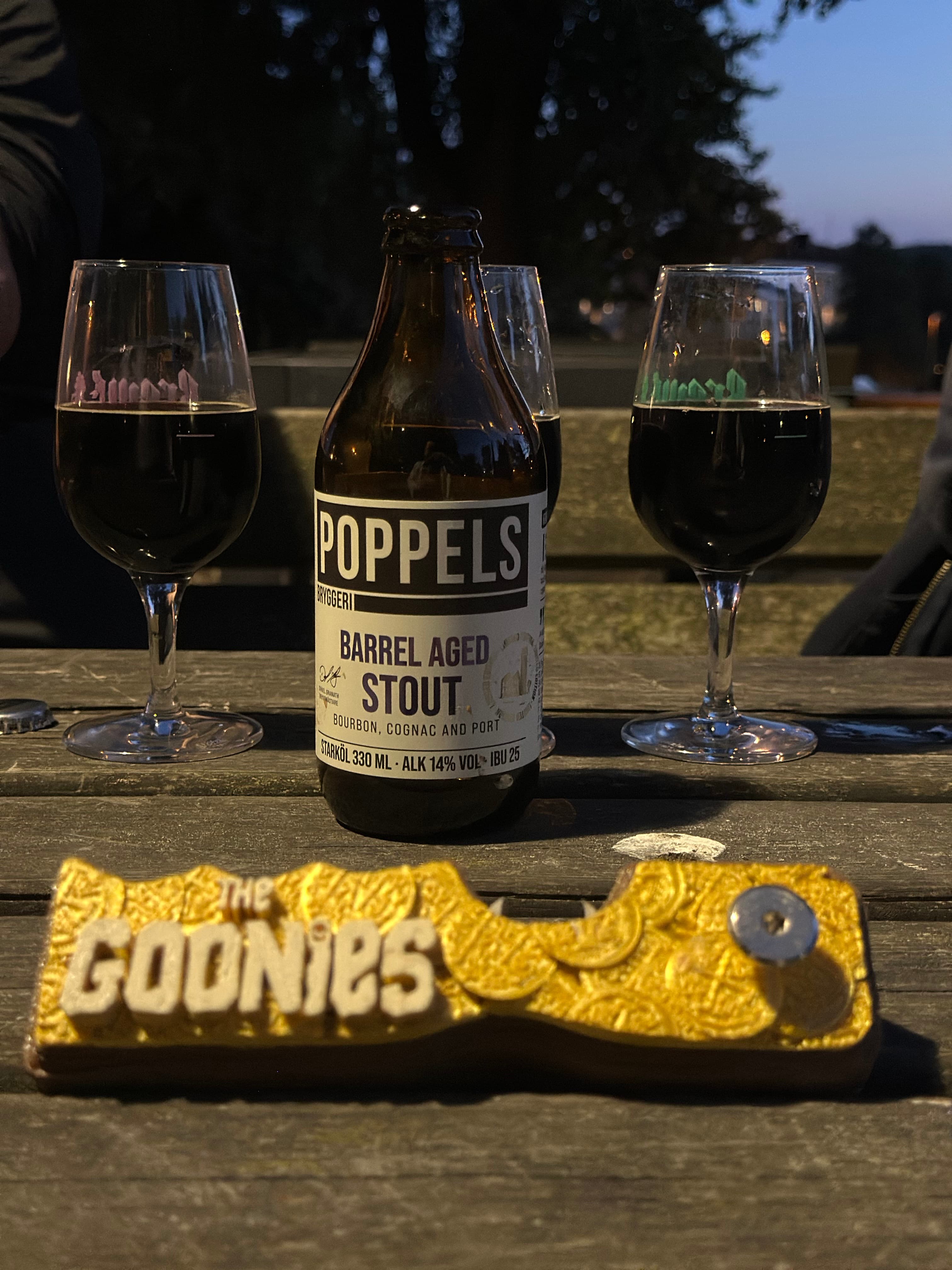 Barrel Aged Stout from Poppels Bryggeri beer photo