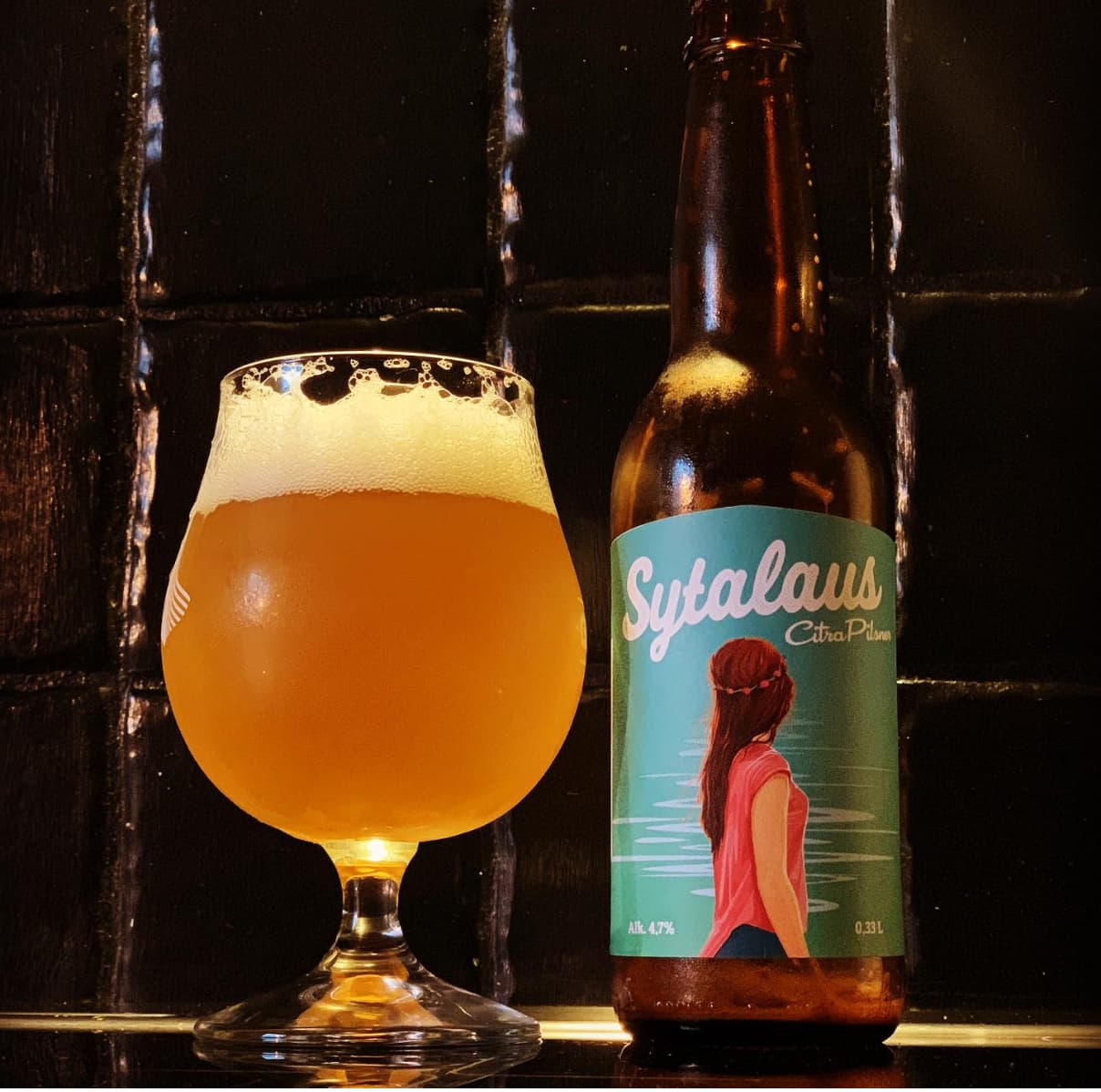 Sytalaus Citra beer photo
