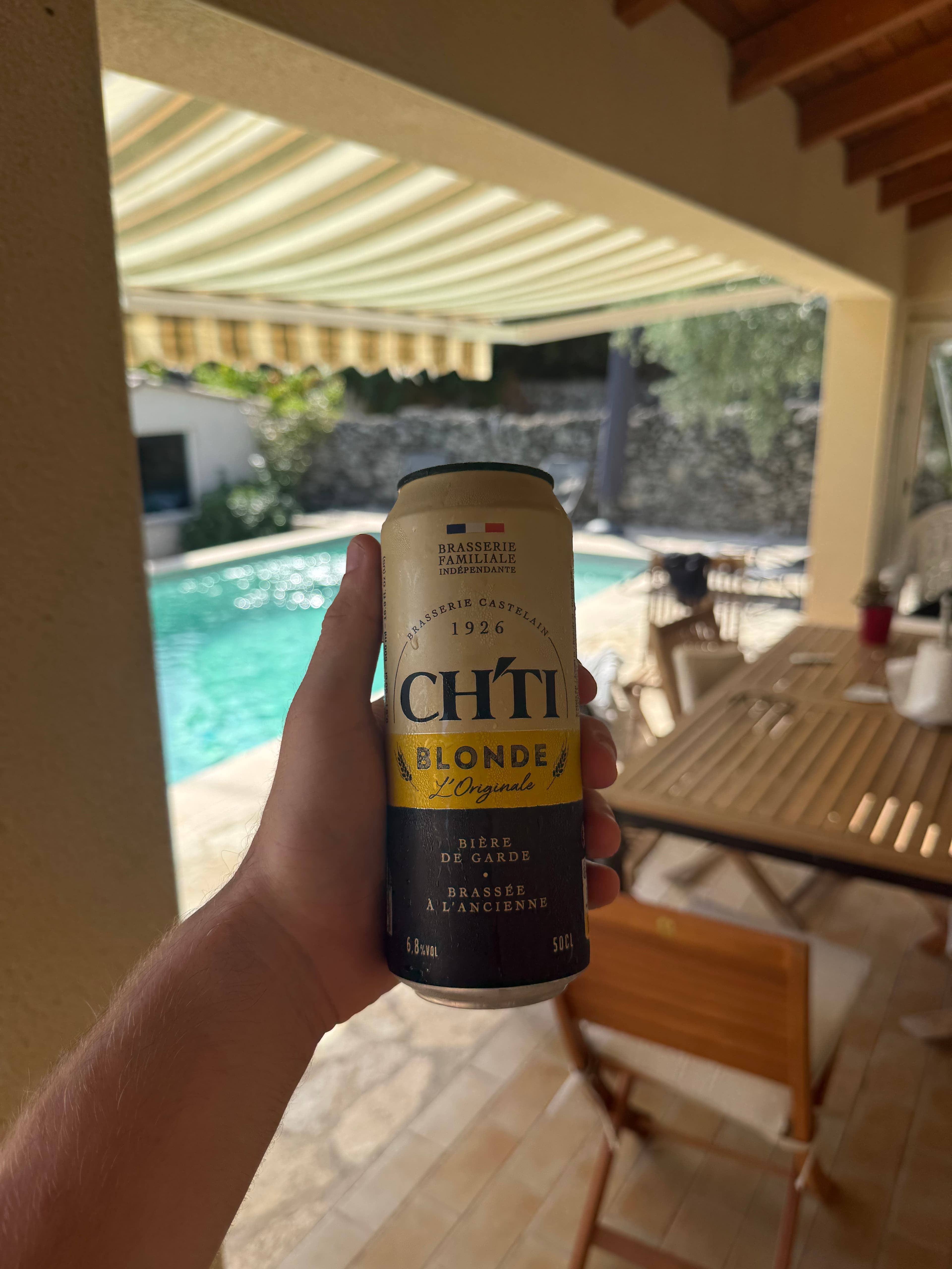 Ch'ti Blonde from Brasserie Castelain beer photo