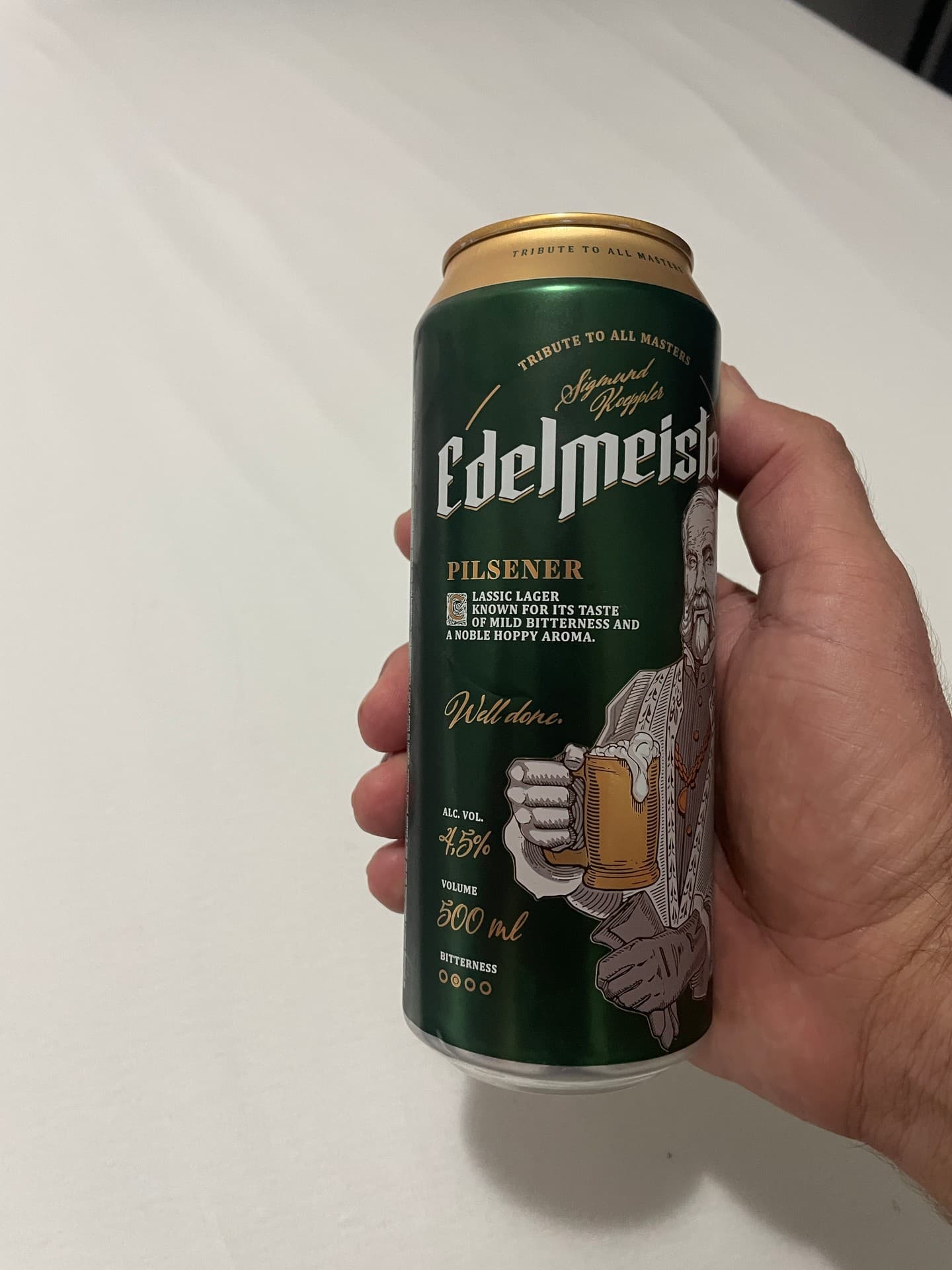 Edelmeister Pilsener, shared by @amazonrivertrip