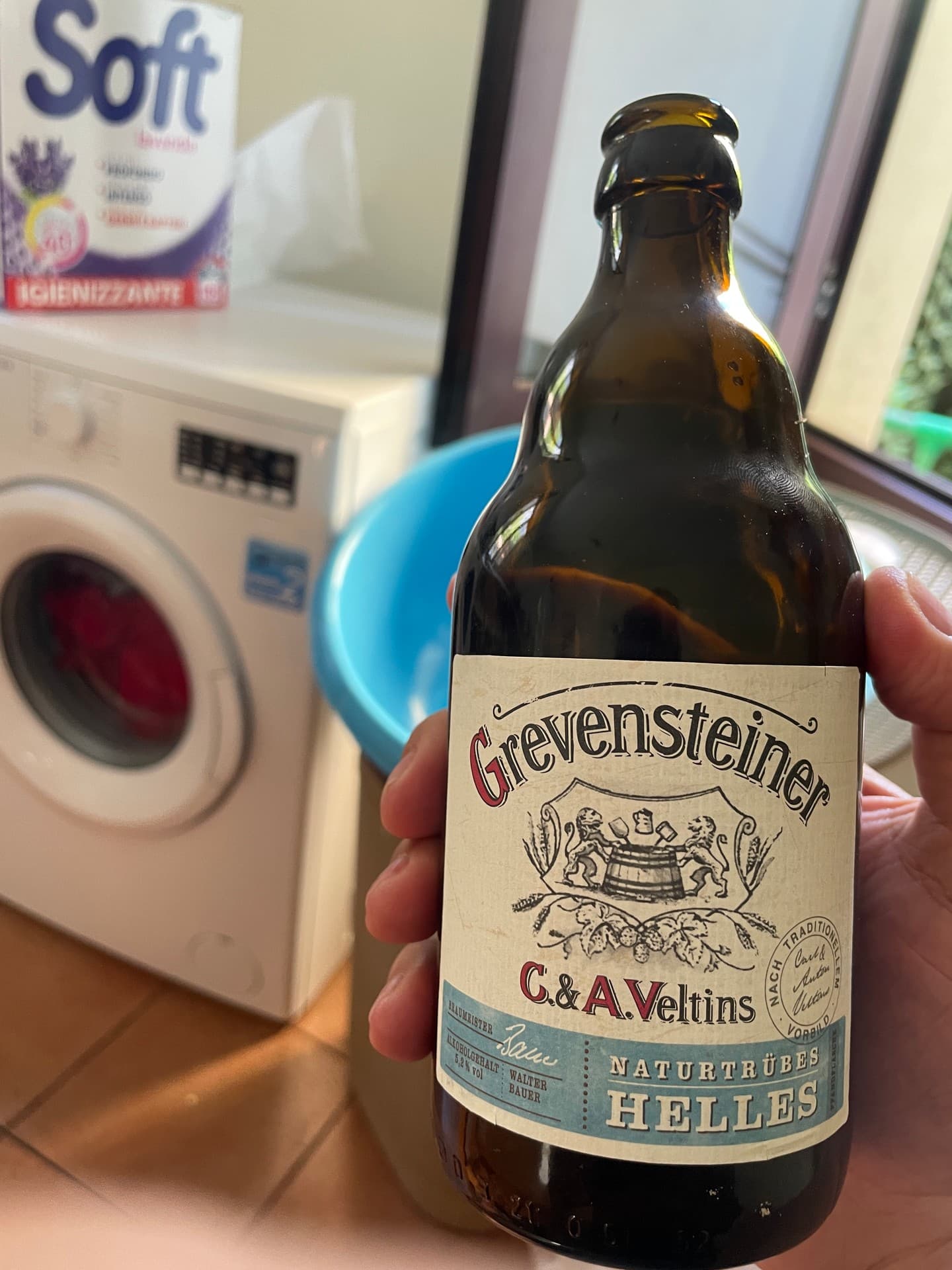 Grevensteiner Helles by C. & A. Veltins, shared by @amazonrivertrip