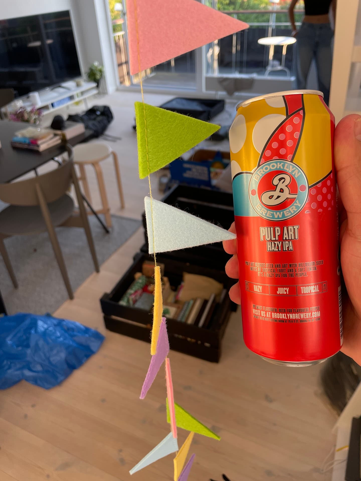 Pulp Art Hazy IPA by Brooklyn Brewery, shared by @amazonrivertrip