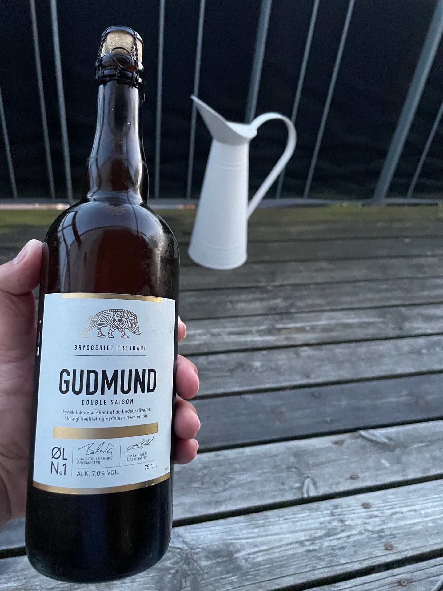 GUDMUND Double Saison by bryggerietfrejdahl, shared by @unclaimed