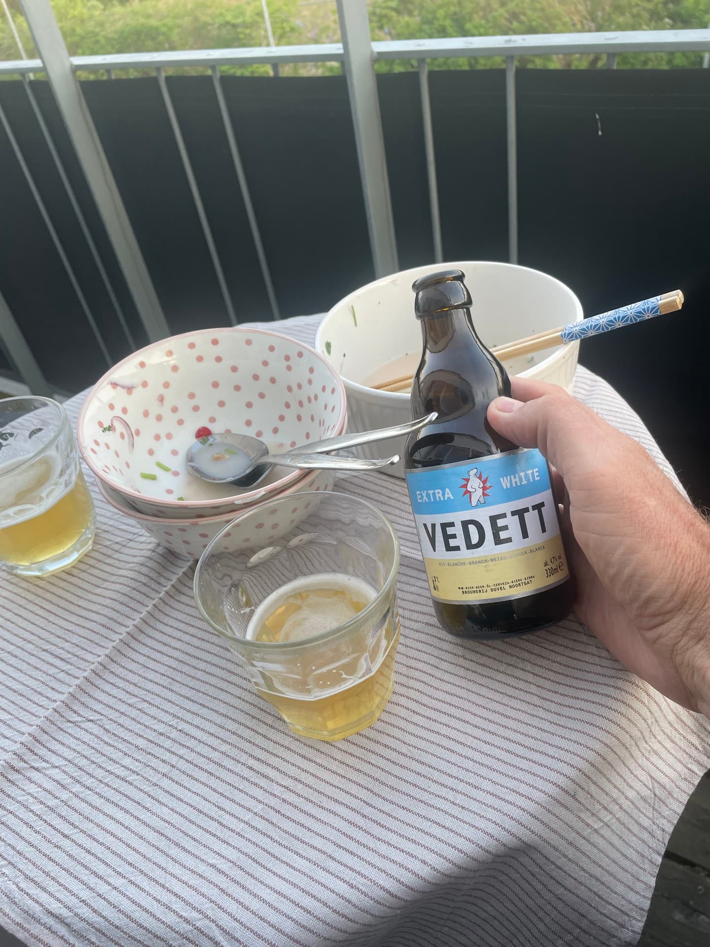 Vedett Extra White by Duvel Moortgat, shared by @amazonrivertrip