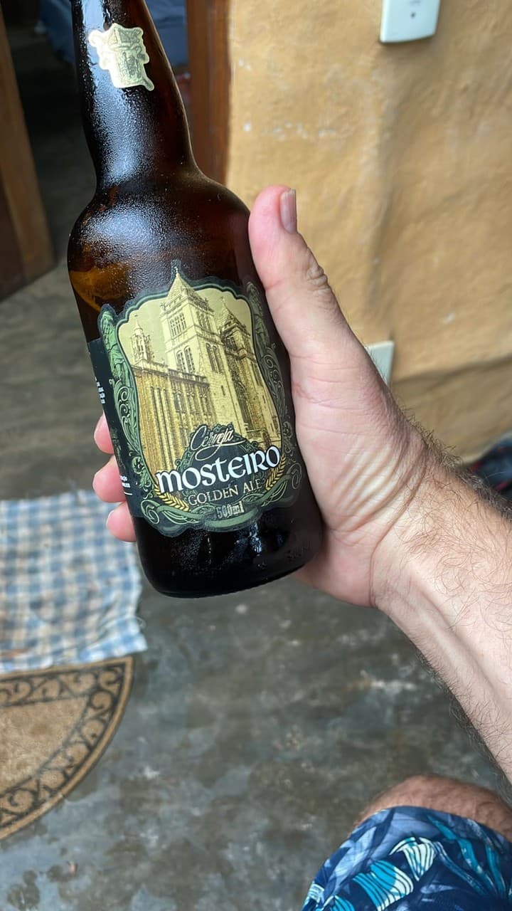 Mosteiro Golden Ale, shared by @amazonrivertrip