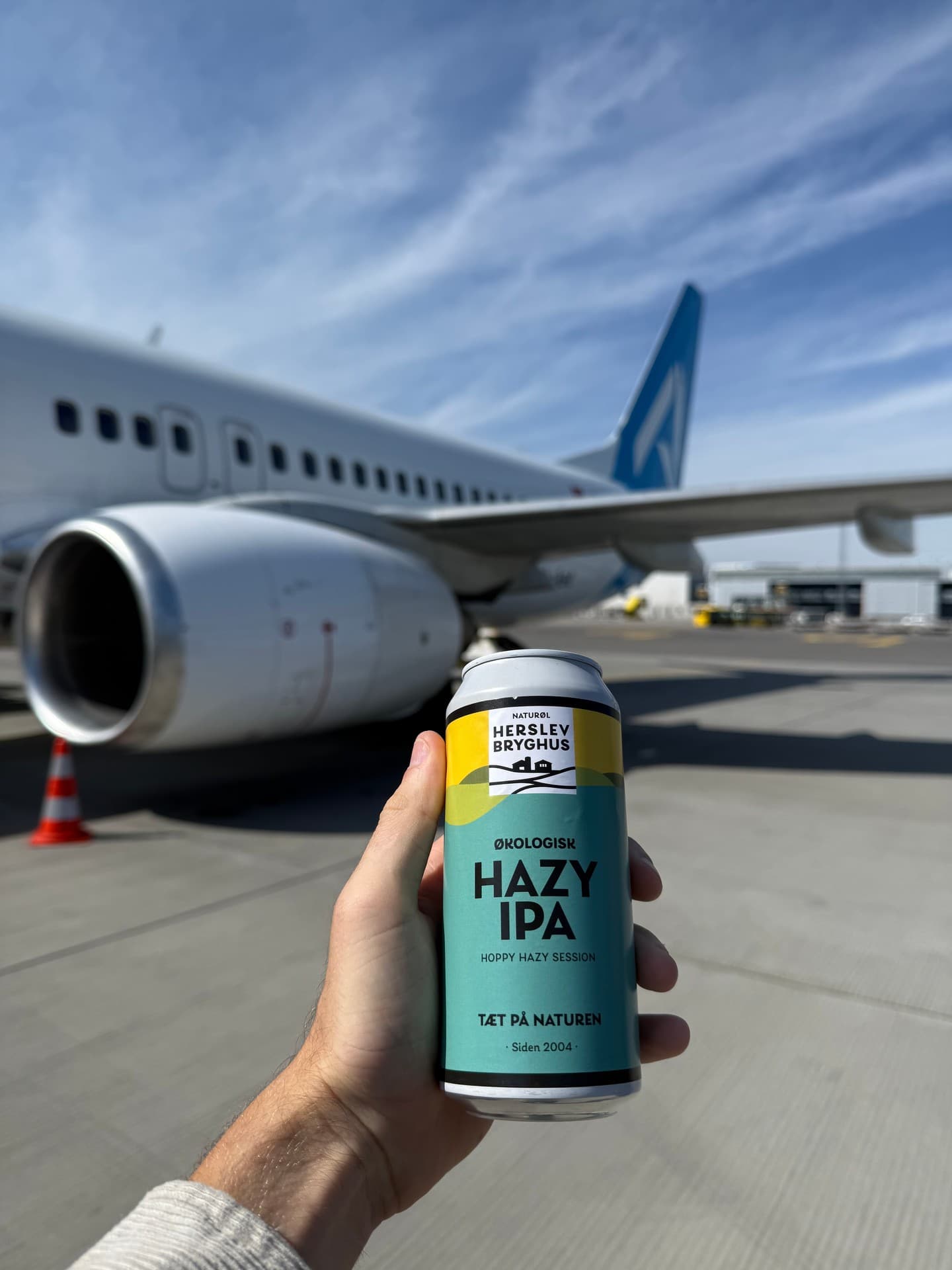 Økologisk Hazy IPA by Herslev Bryghus, shared by @andreaskromann