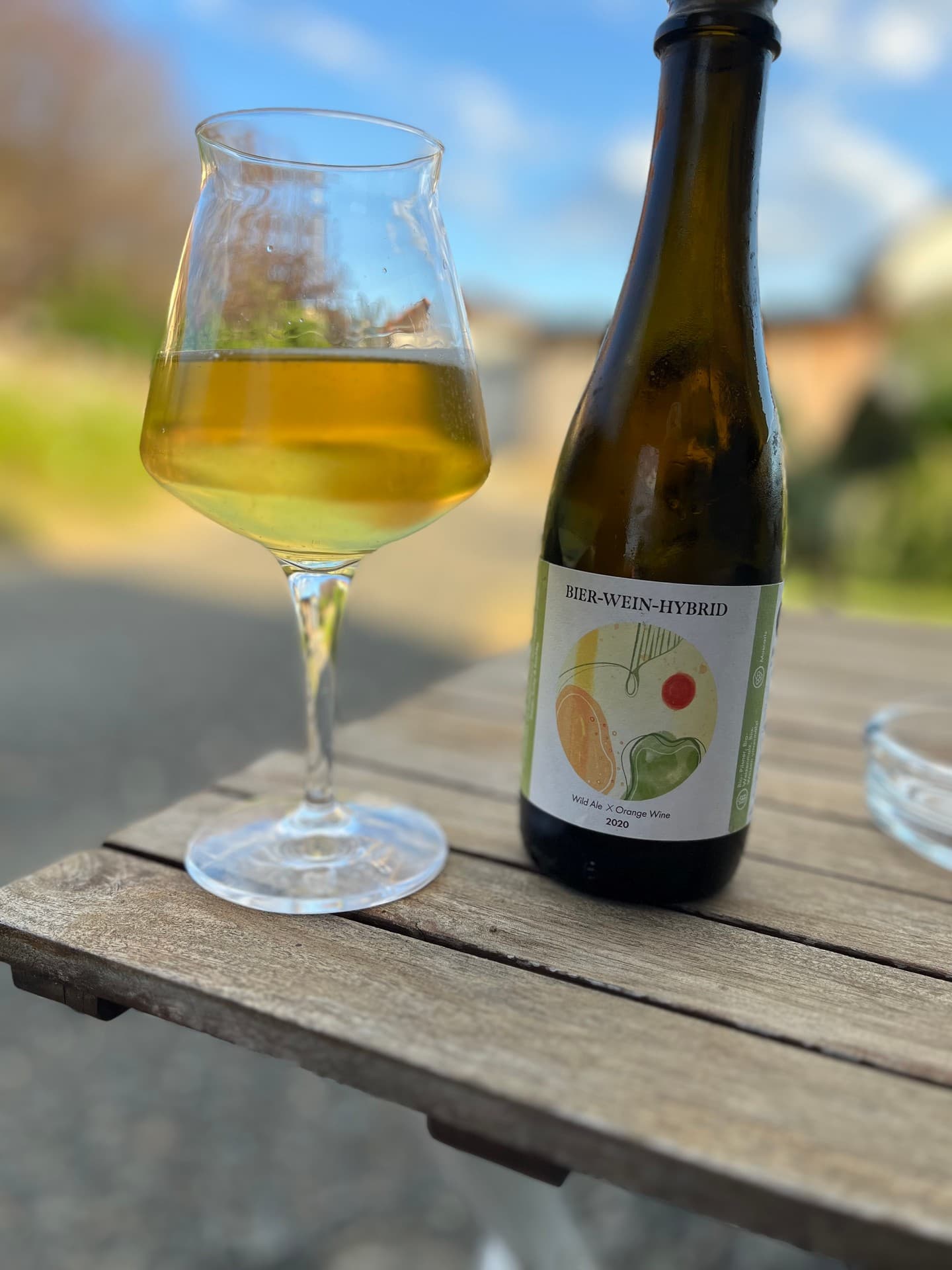 Wild Ale x Orange Wine by mit_bier_handinhand, shared by @unclaimed