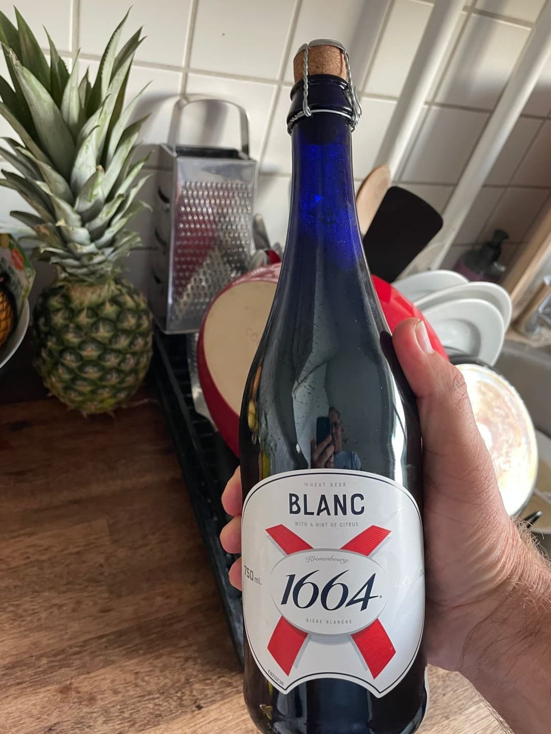 Kronenbourg 1664 Blanc, shared by @amazonrivertrip