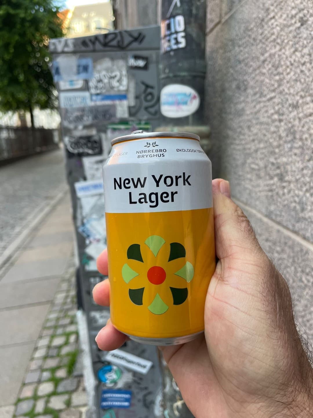 New York Lager by Nørrebro Bryghus, shared by @amazonrivertrip