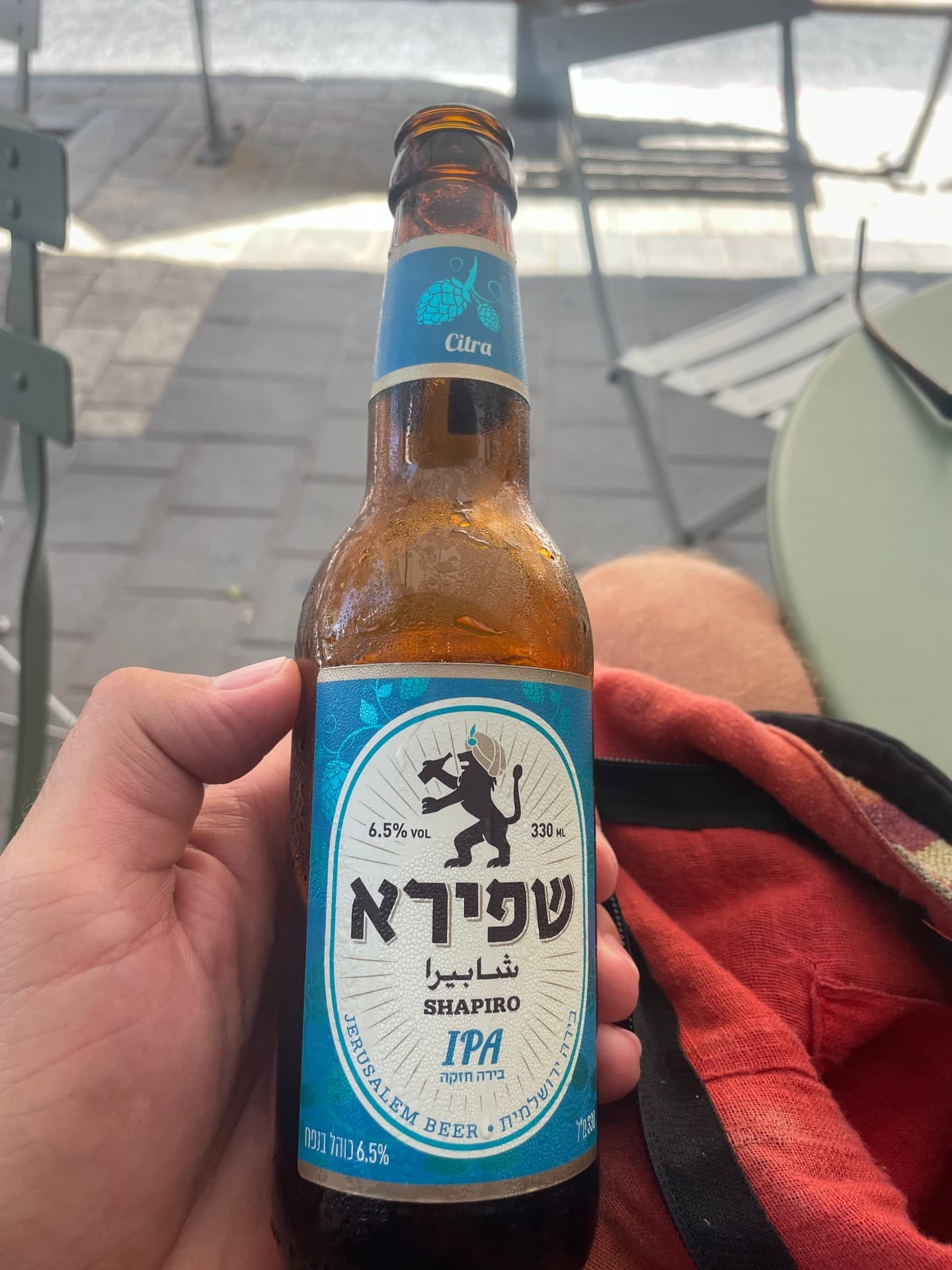 Shapiro IPA by Jerusalem-born, shared by @amazonrivertrip