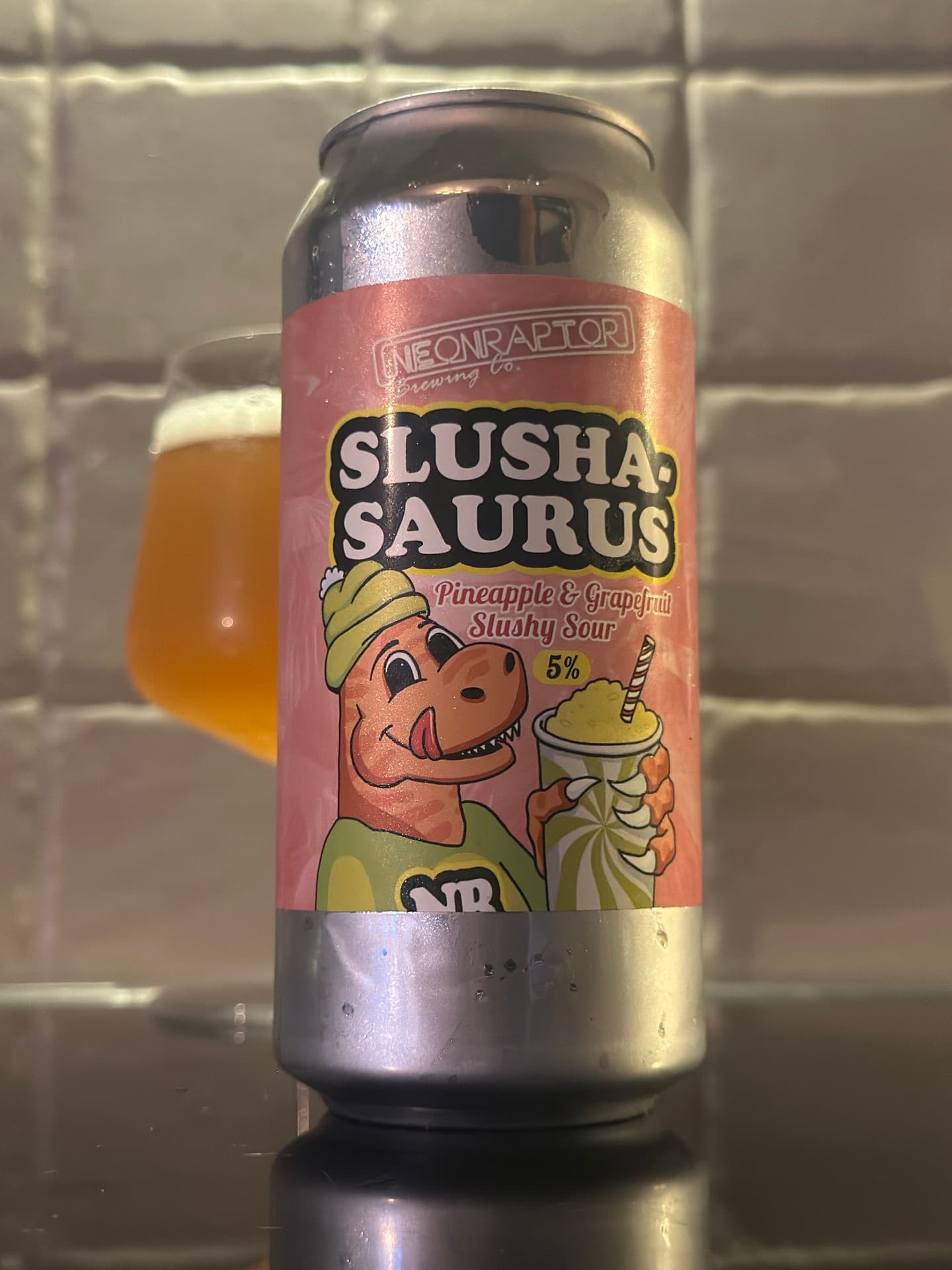 Slushasaurus by Neon Raptor, shared by @beer_i_have_tasted