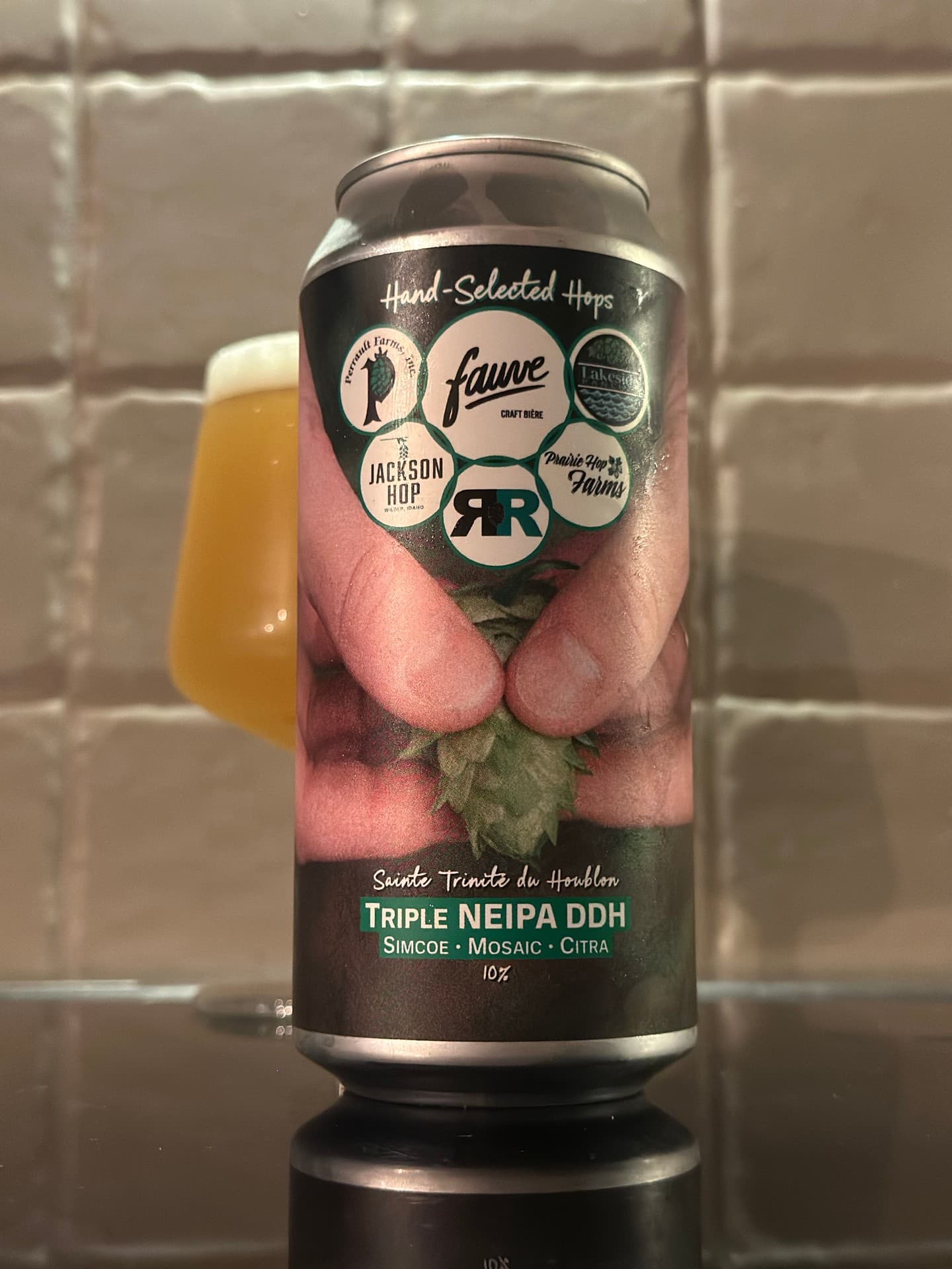 Sainte Trinité du Houblon Triple NEIPA DDH by Fauve Craft Bière, shared by @beer_i_have_tasted