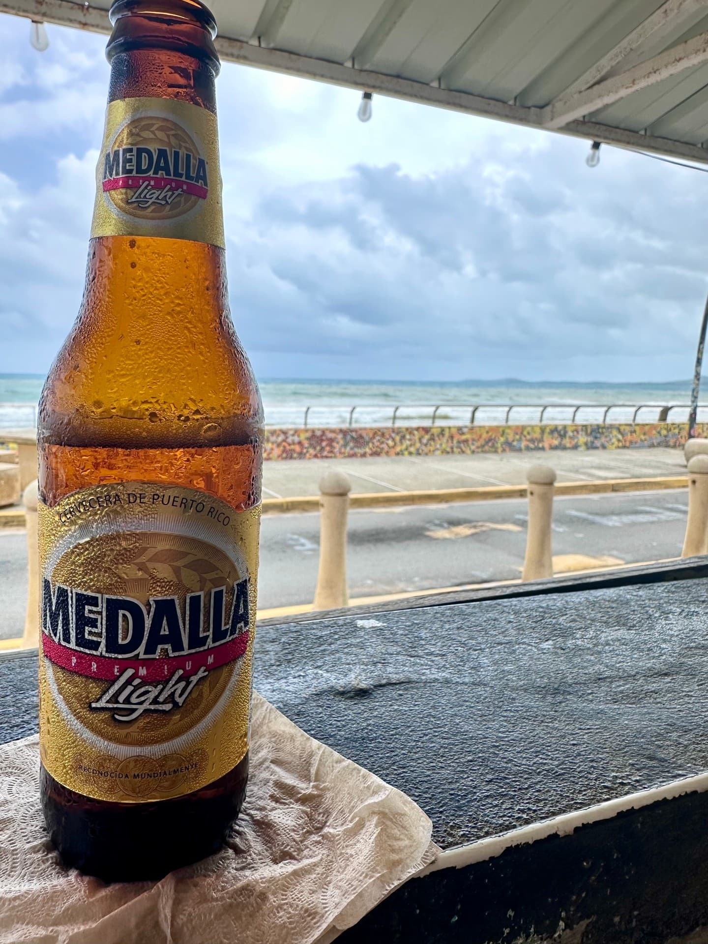 Medalla Light, shared by @unclaimed