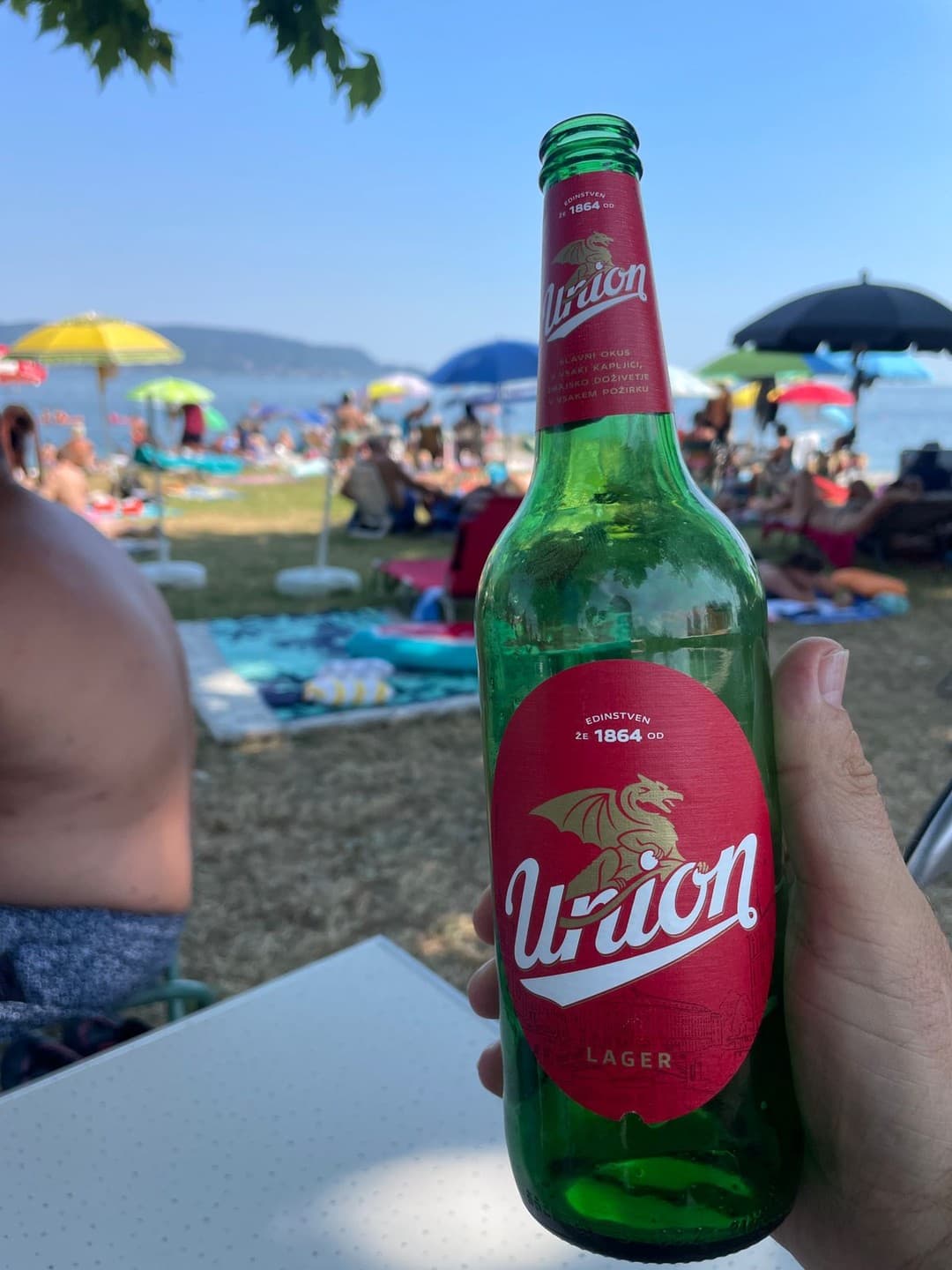 Union Lager beer photo