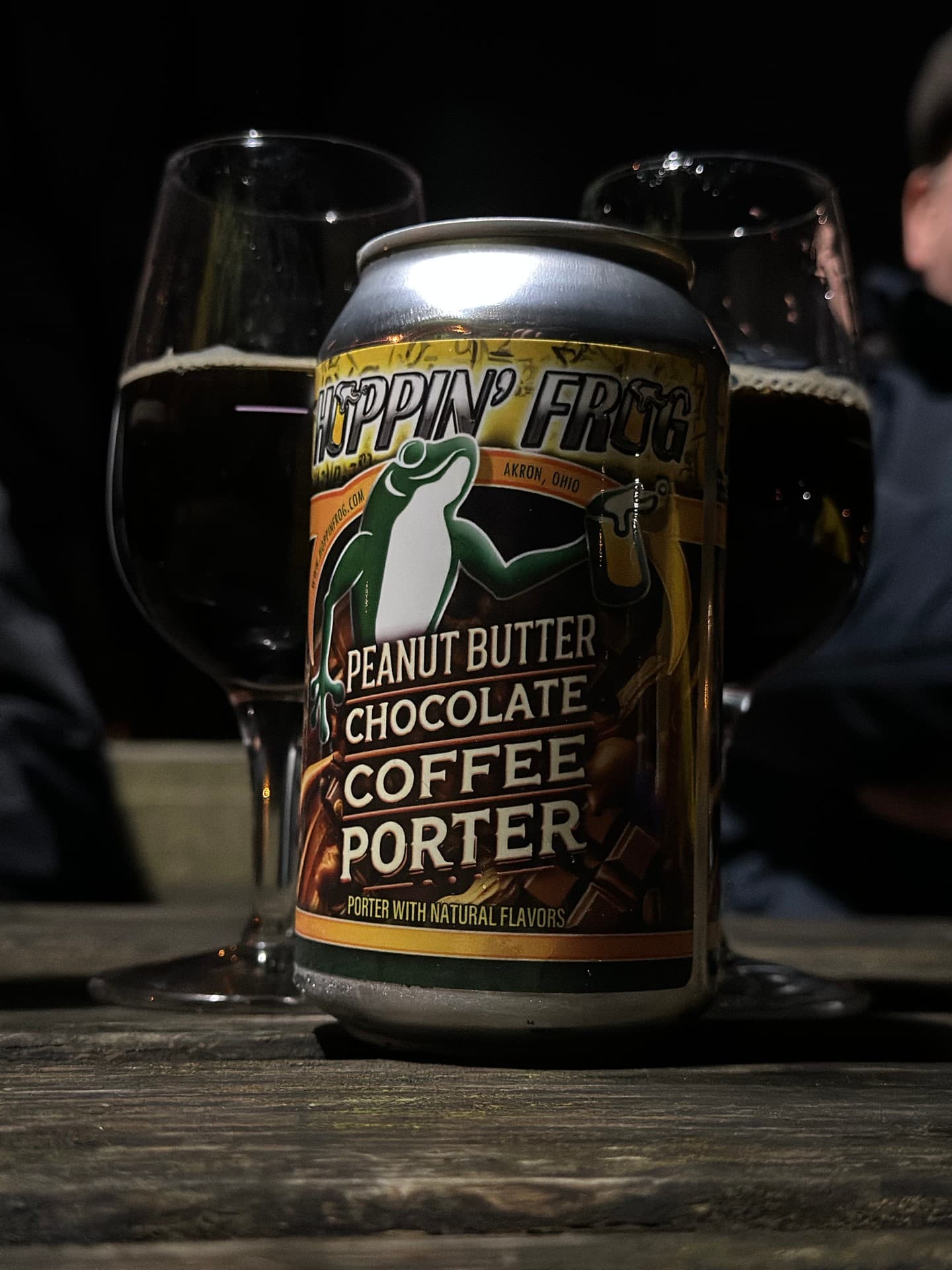 Hoppin' Frog Peanut Butter Chocolate Coffee Porter by Hoppin' Frog, shared by @beer_i_have_tasted