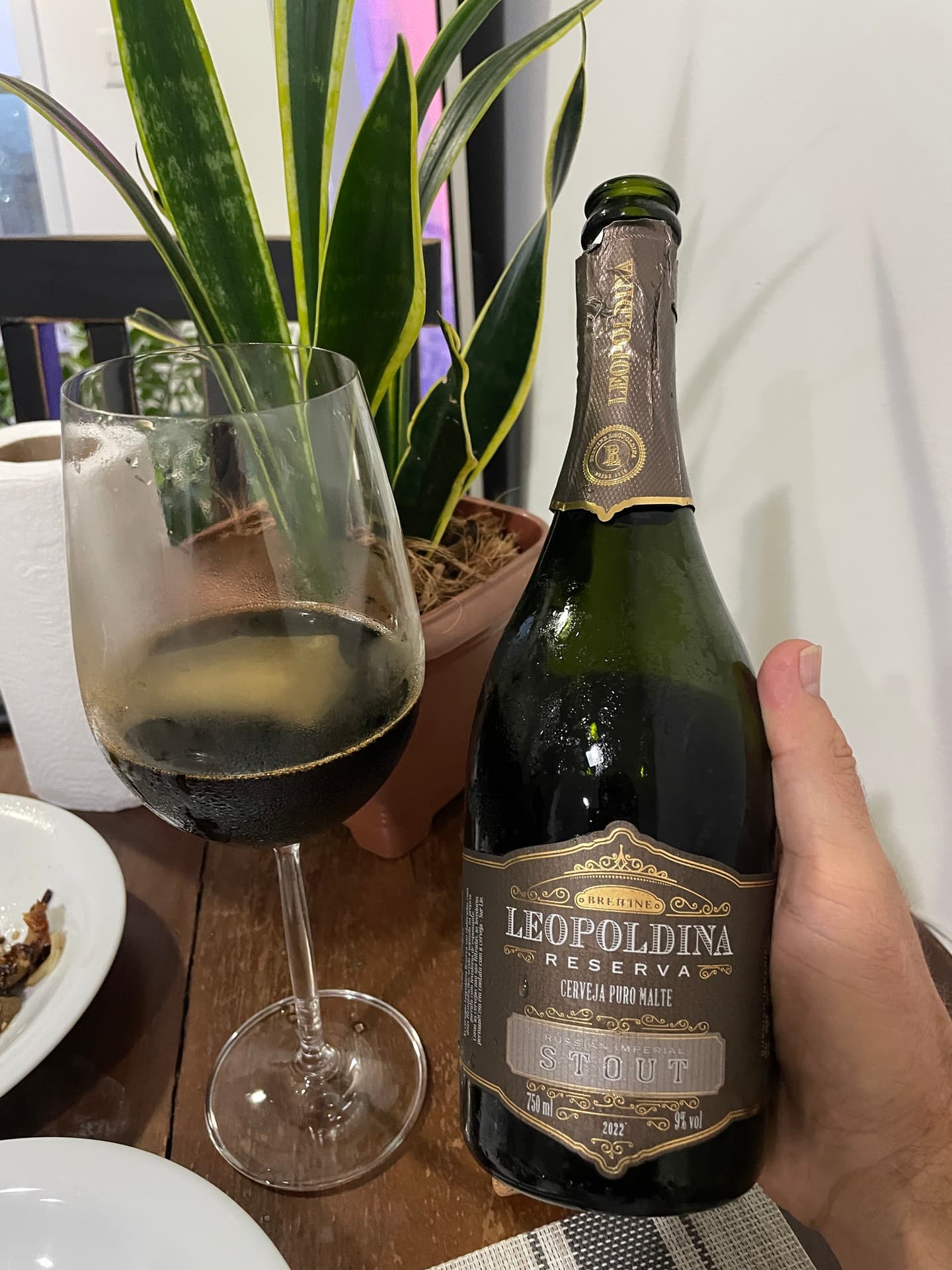 Leopoldina Reserva Russian Imperial Stout from Brazil beer photo