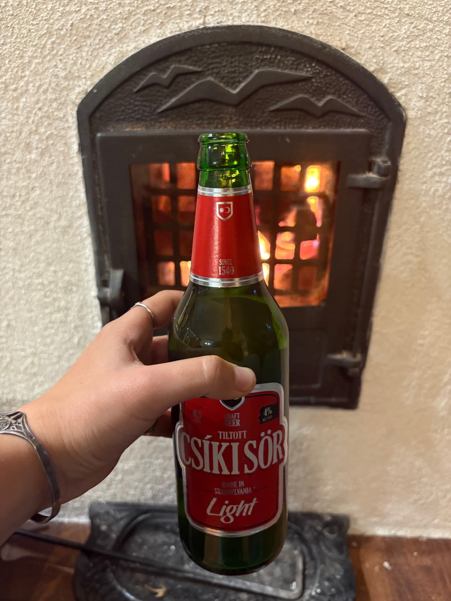 Tiltott Csíki Sör Light beer photo