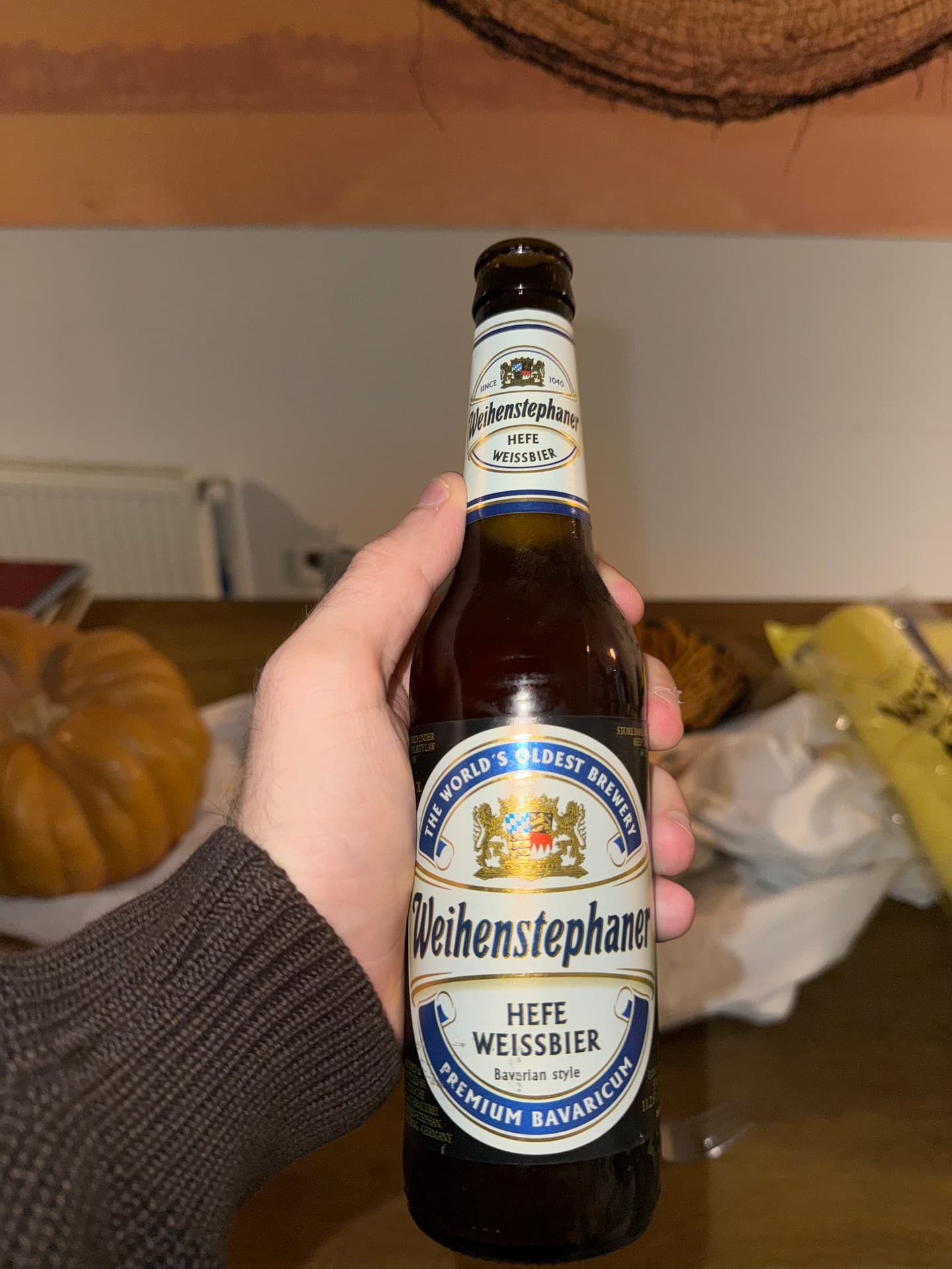 Weihenstephaner Hefe Weissbier from Weihenstephan beer photo