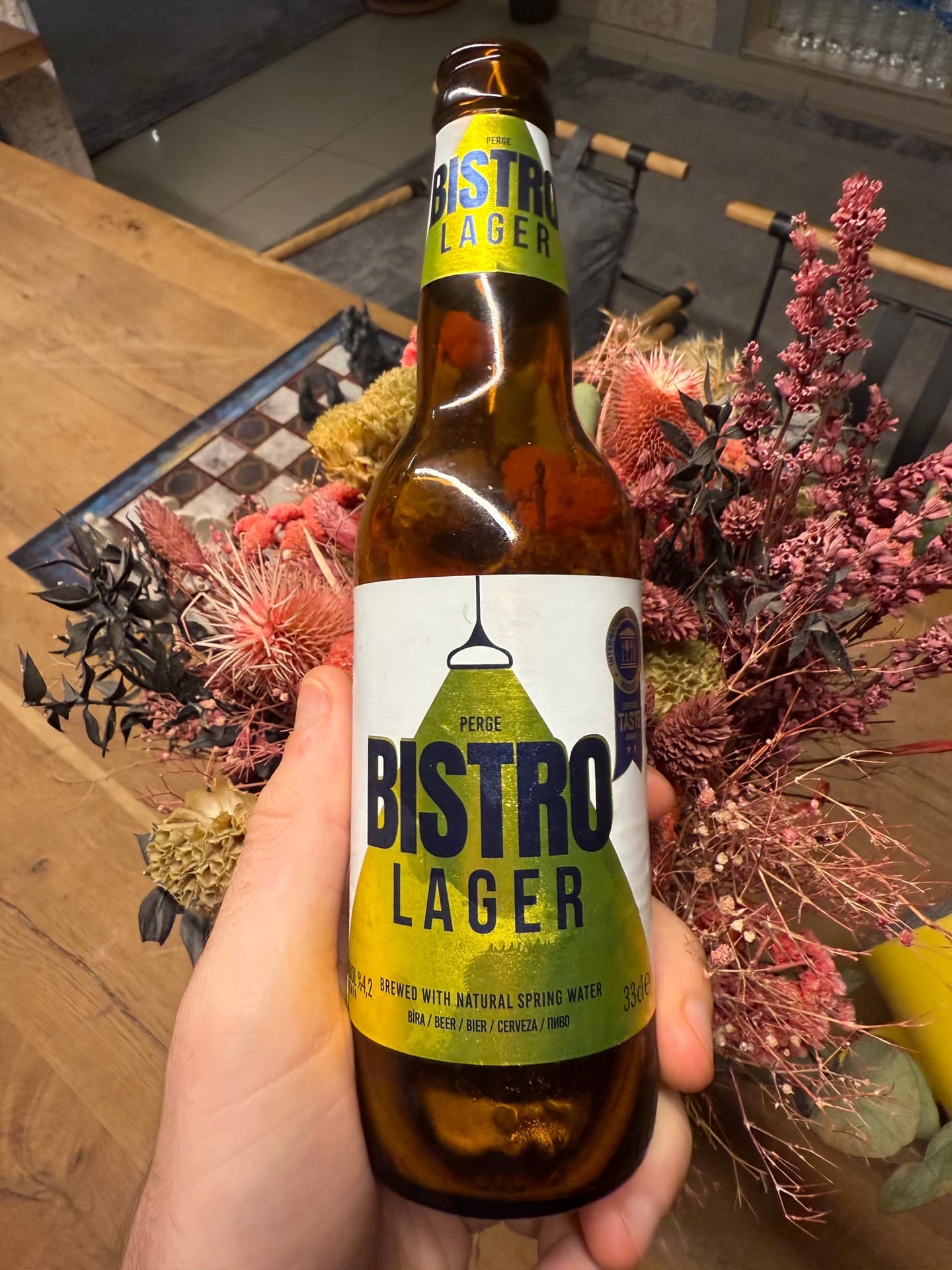 Bistro Lager from Perge beer photo