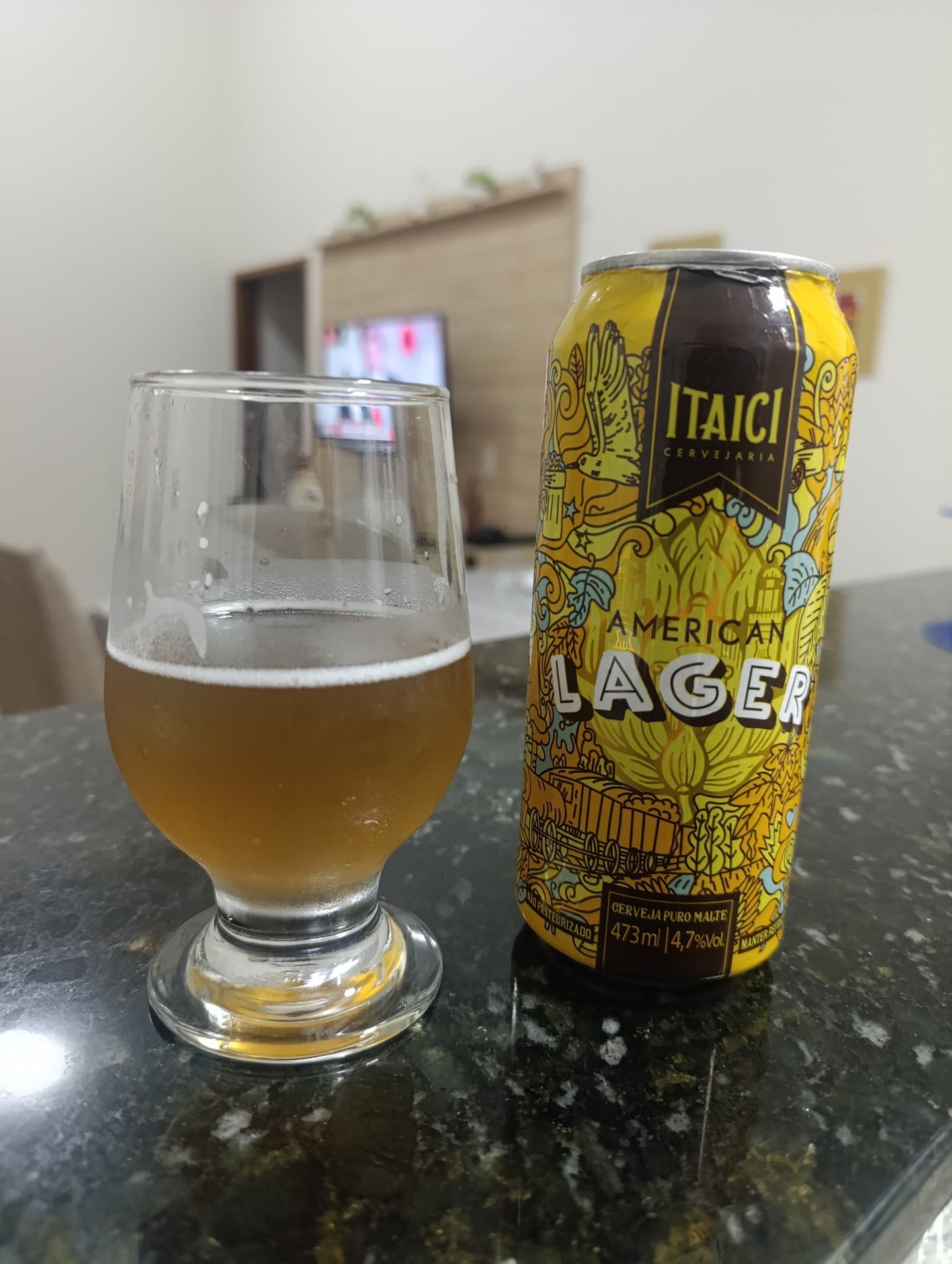 American Lager by Itaici Cervejaria, shared by @unclaimed