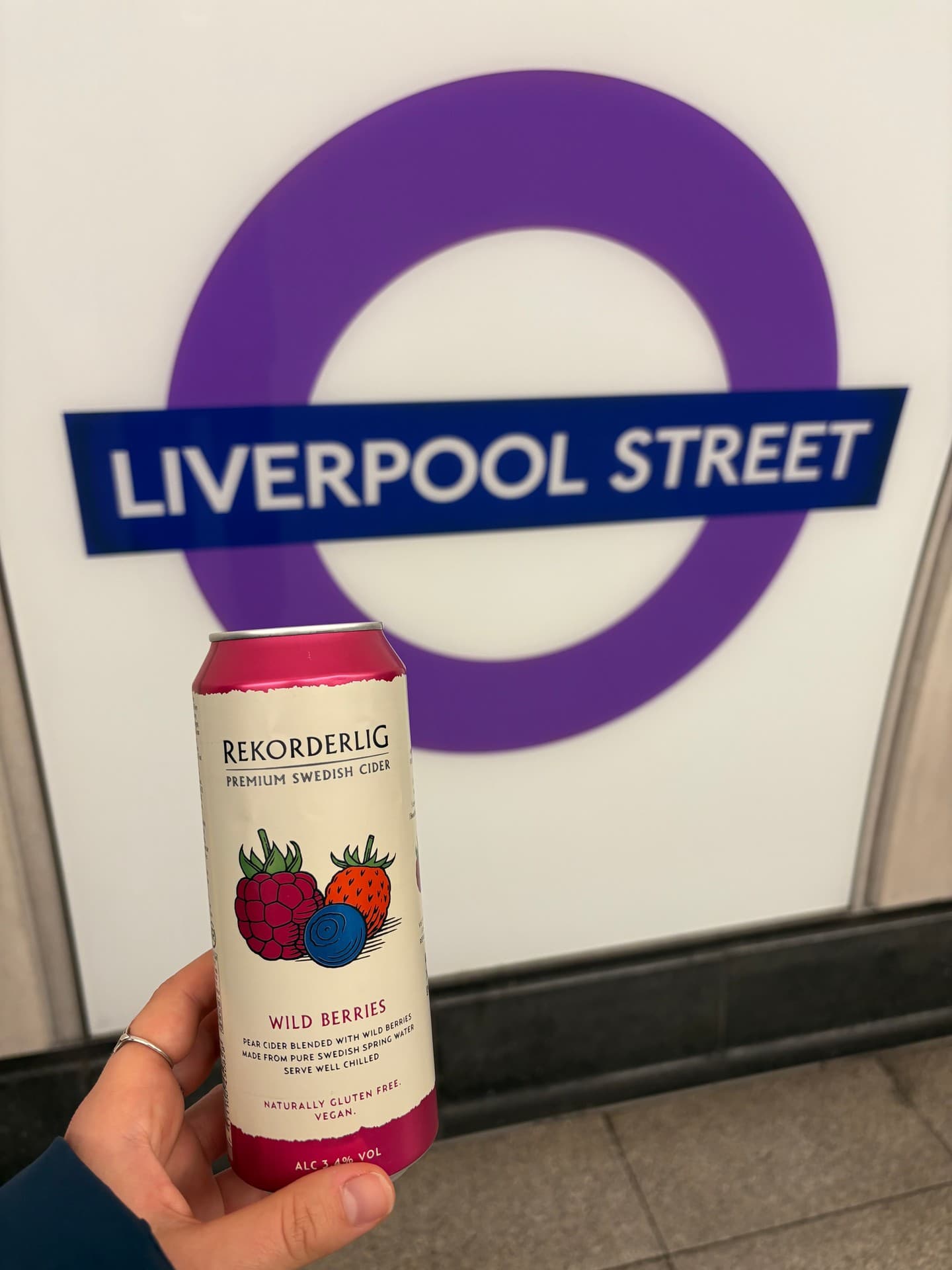 Rekorderlig Wild Berries beer photo