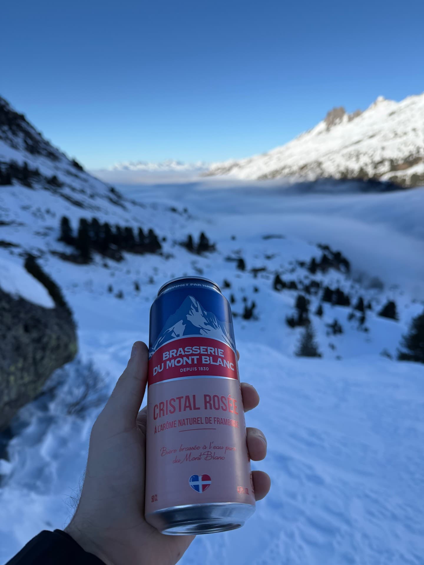 Cristal Rosée from Brasserie du Mont Blanc beer photo
