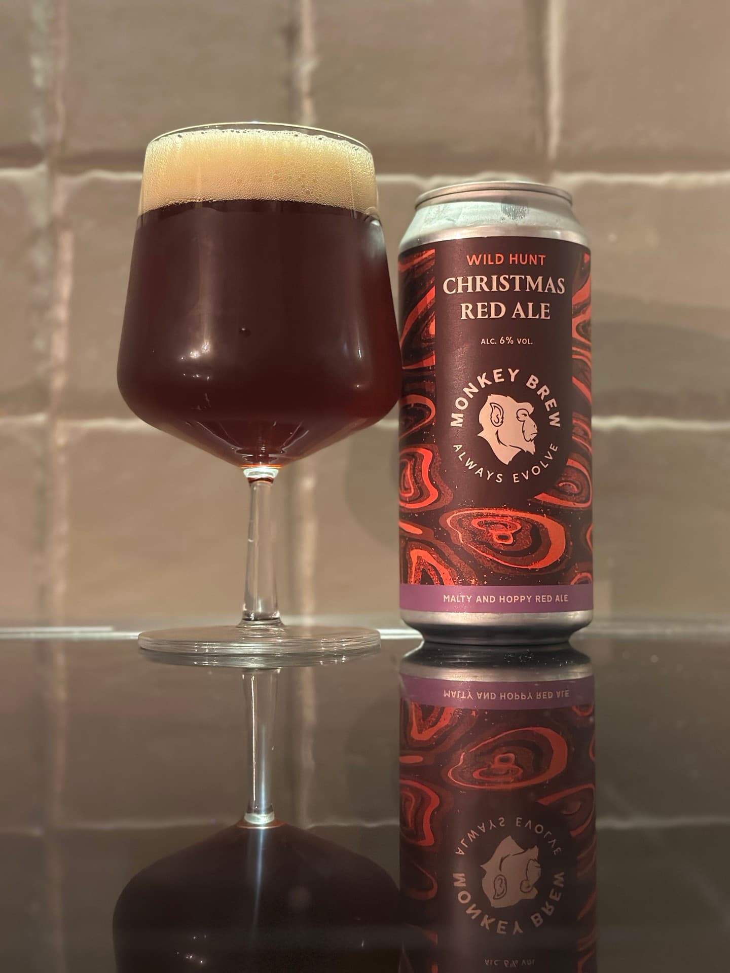 Wild Hunt Christmas Red Ale by Monkey Brew, shared by @beer_i_have_tasted