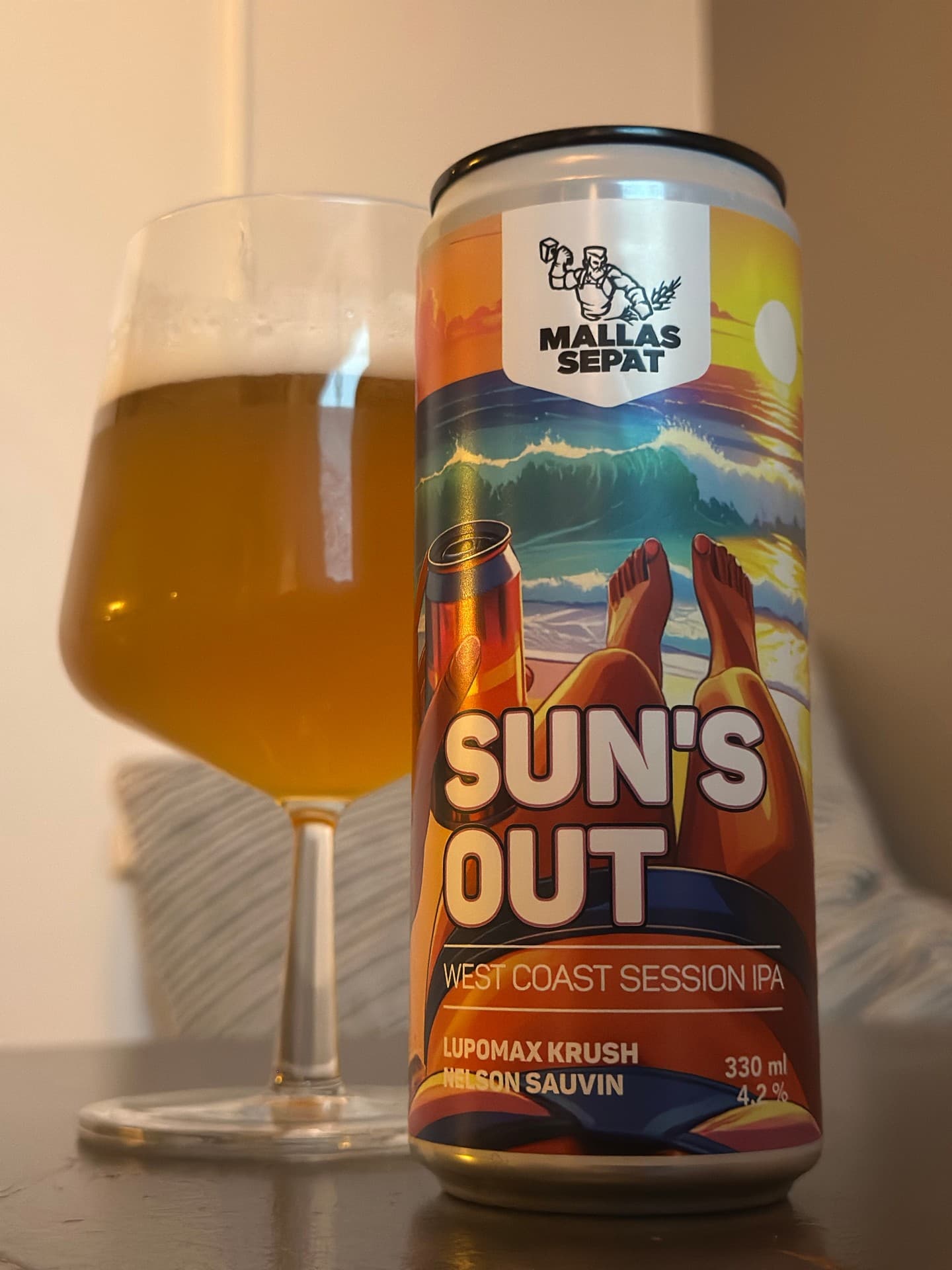 Mallas Sepät Sun's Out by Mallas Sepät, shared by @beer_i_have_tasted