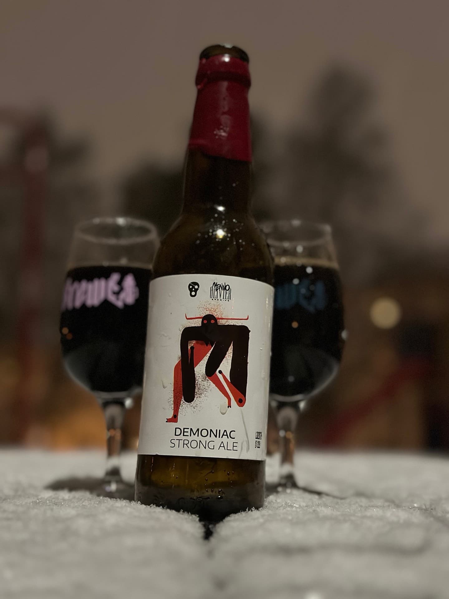 DEMONIAC Strong Ale by Menno Olivier Brewing, shared by @beer_i_have_tasted