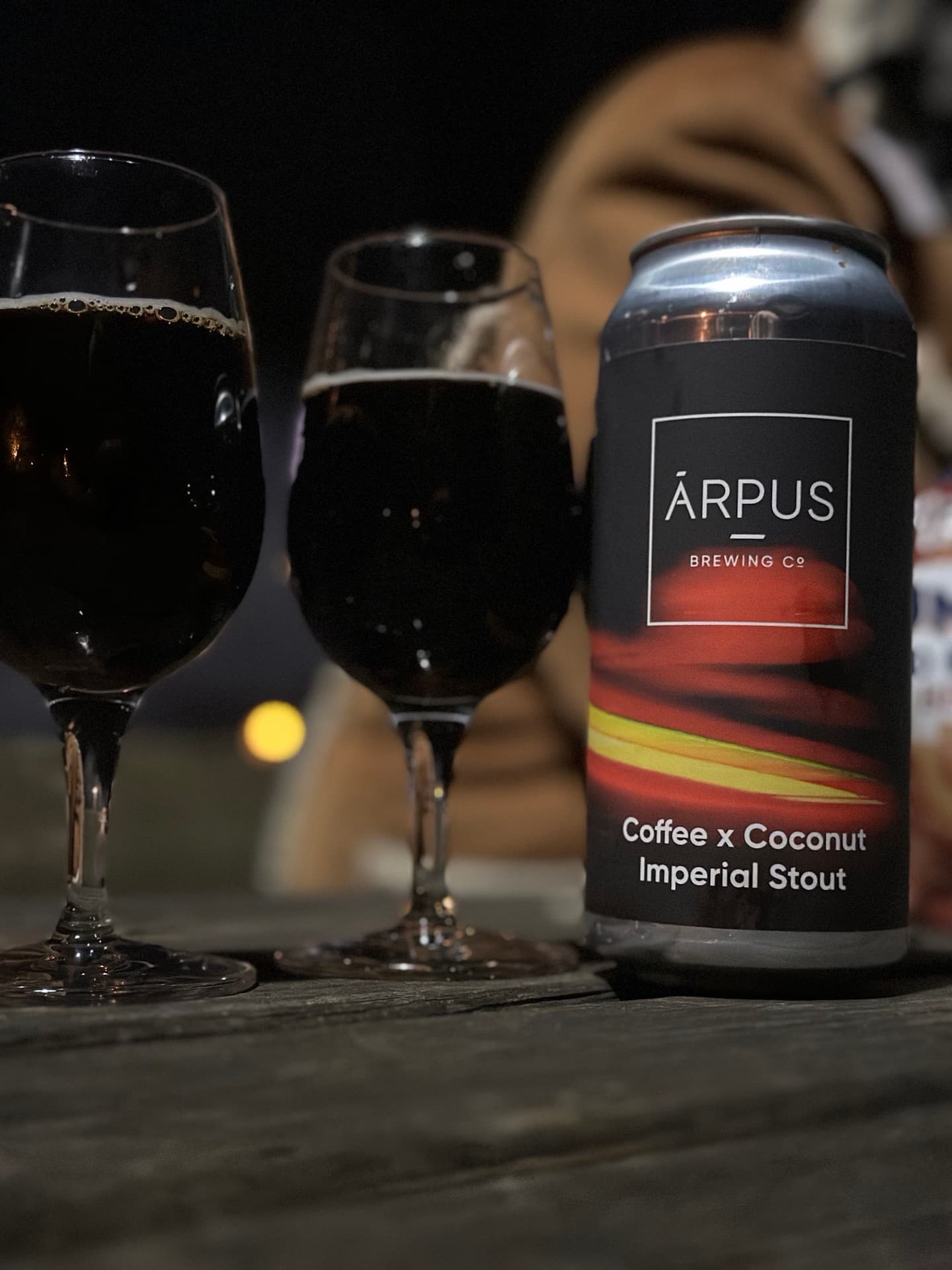 Coffee x Coconut Imperial Stout by ÁRPUS BREWING CO, shared by @beer_i_have_tasted
