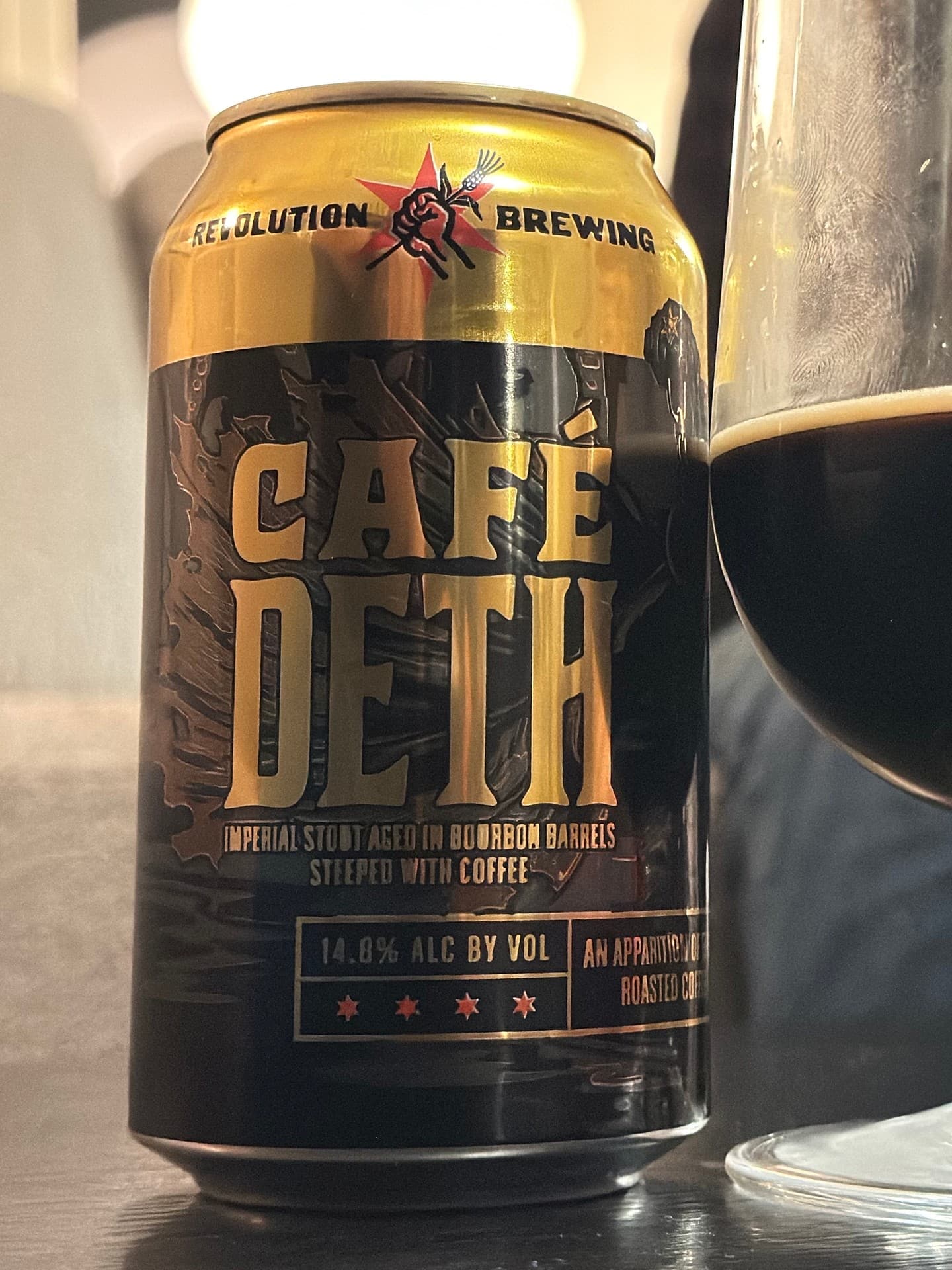 Café Deth by Revolution Brewing, shared by @beer_i_have_tasted