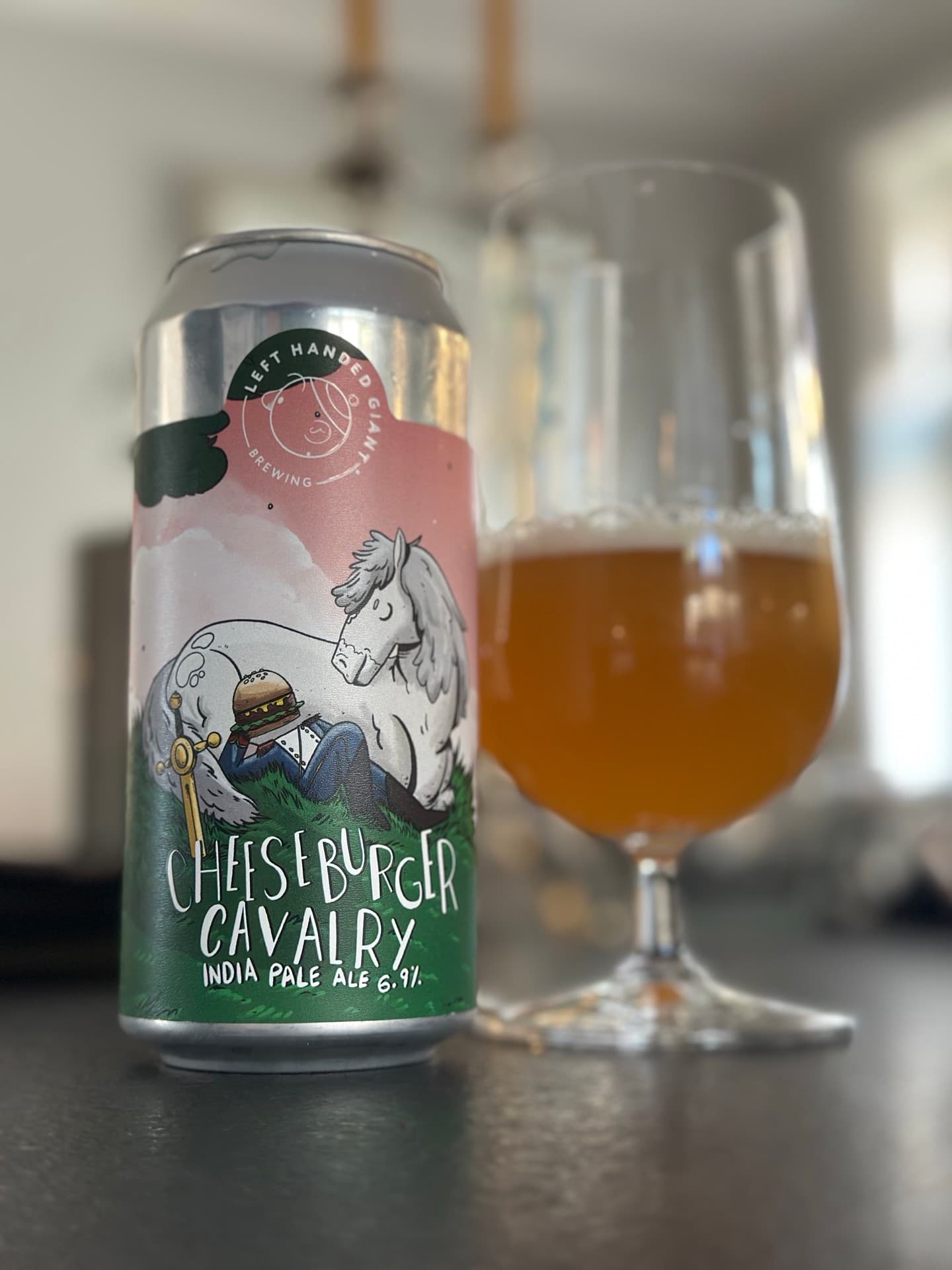 Cheeseburger Cavalry IPA by Left Handed Giant, shared by @beer_i_have_tasted
