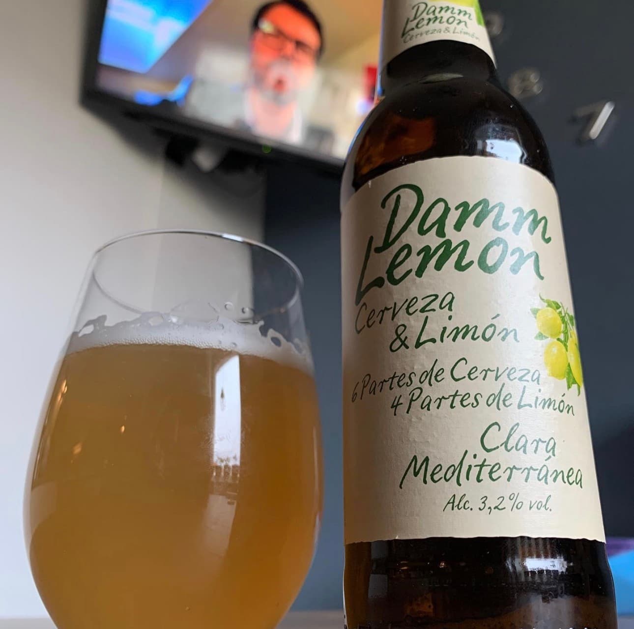 Damm Lemon by Clara Mediterránea, shared by @beer_i_have_tasted