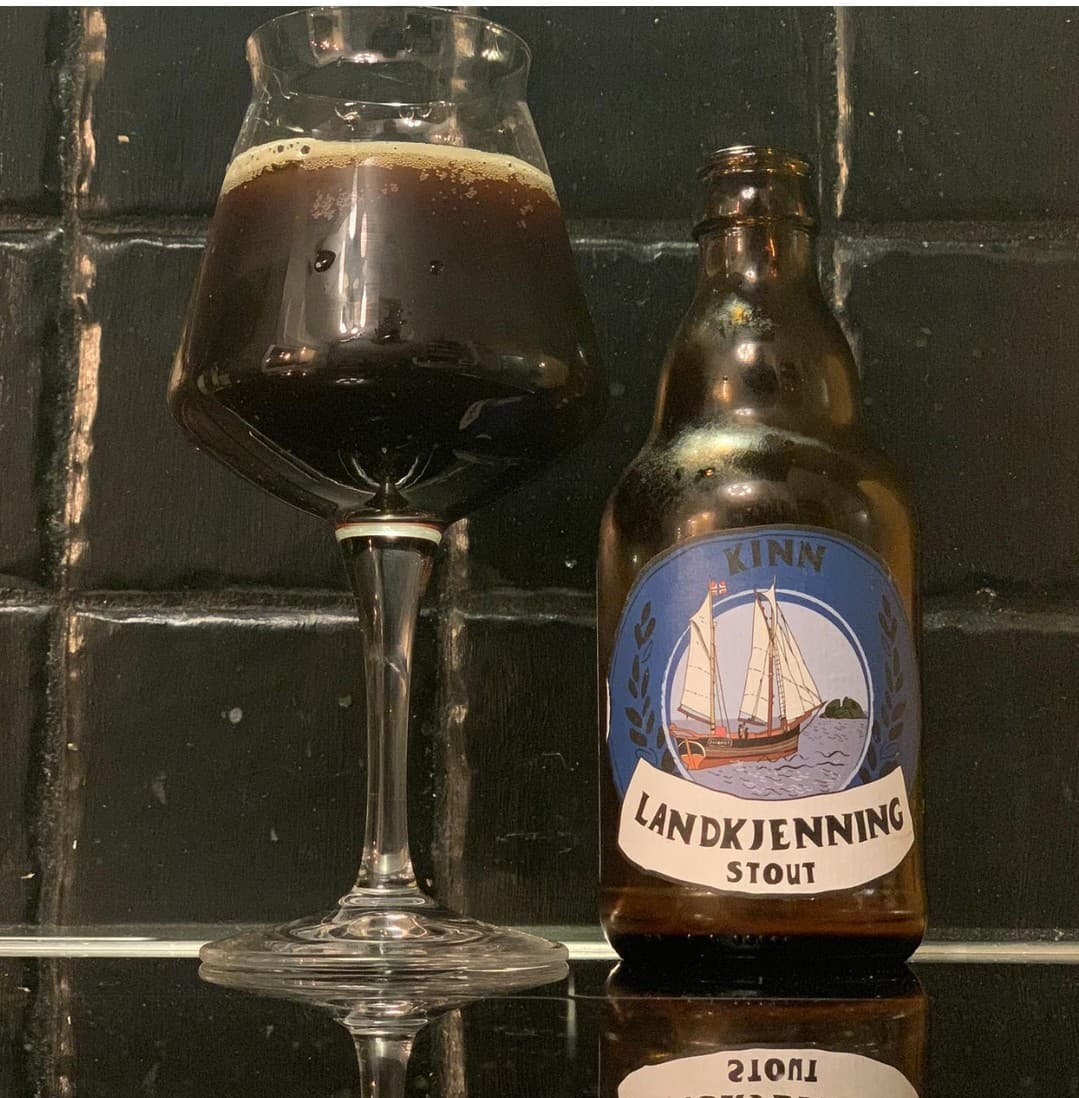 Kinn Landkjenning Stout by Kinn Bryggeri, shared by @beer_i_have_tasted