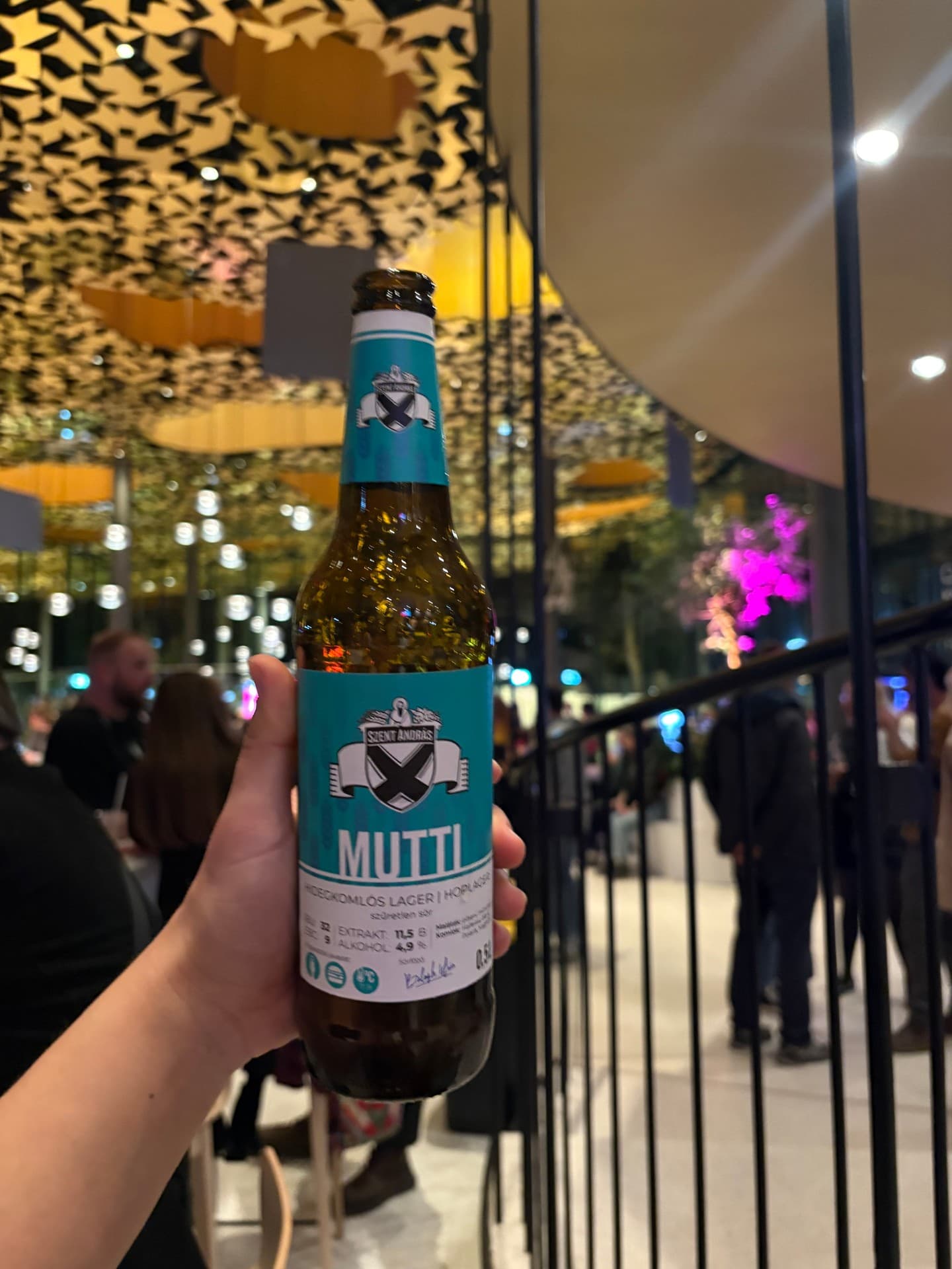Šent András Mütli beer photo