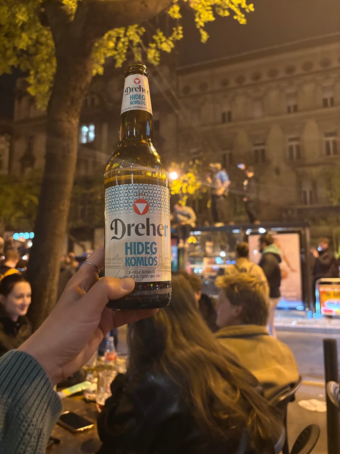 Dreher Hideg Komlós from Budapest beer photo