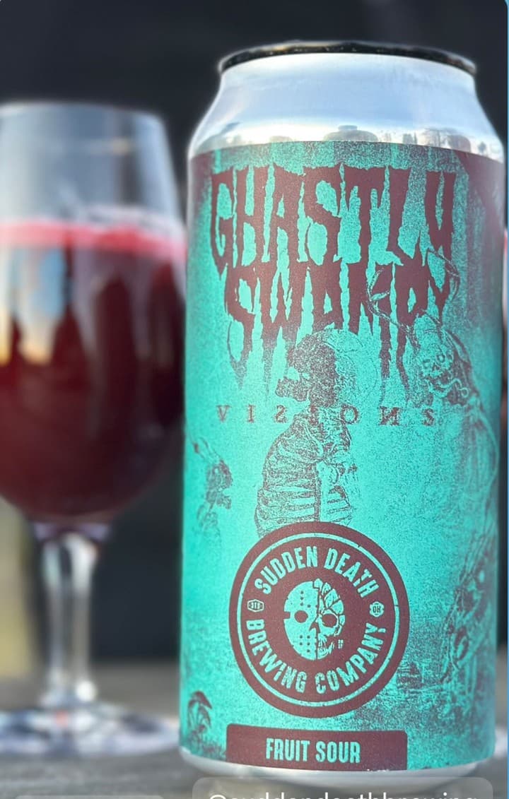 Ghastly Swamp Visions by Sudden Death Brewing Company, shared by @beer_i_have_tasted