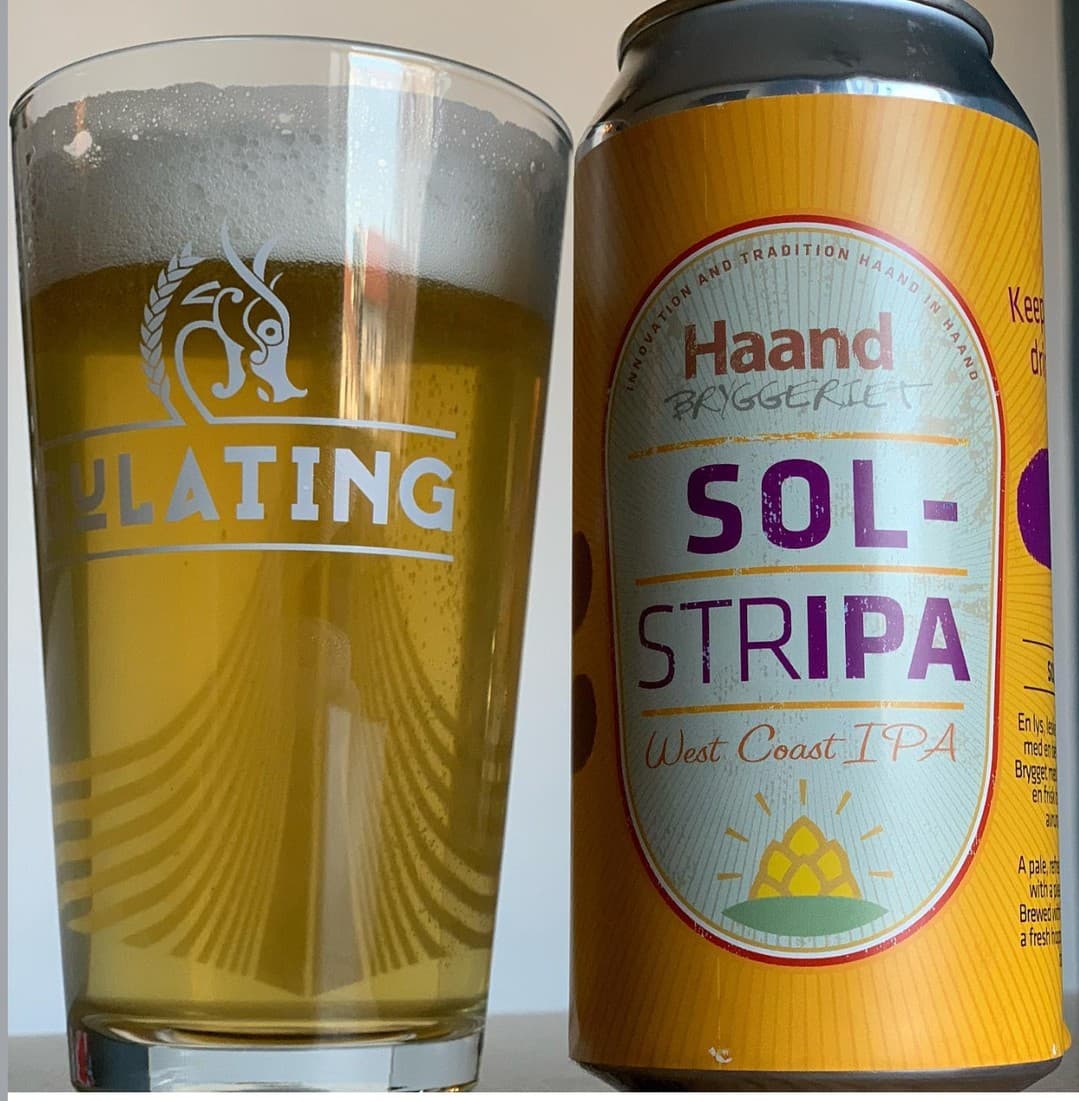 Sol-Stripa by Haand Bryggeriet, shared by @beer_i_have_tasted