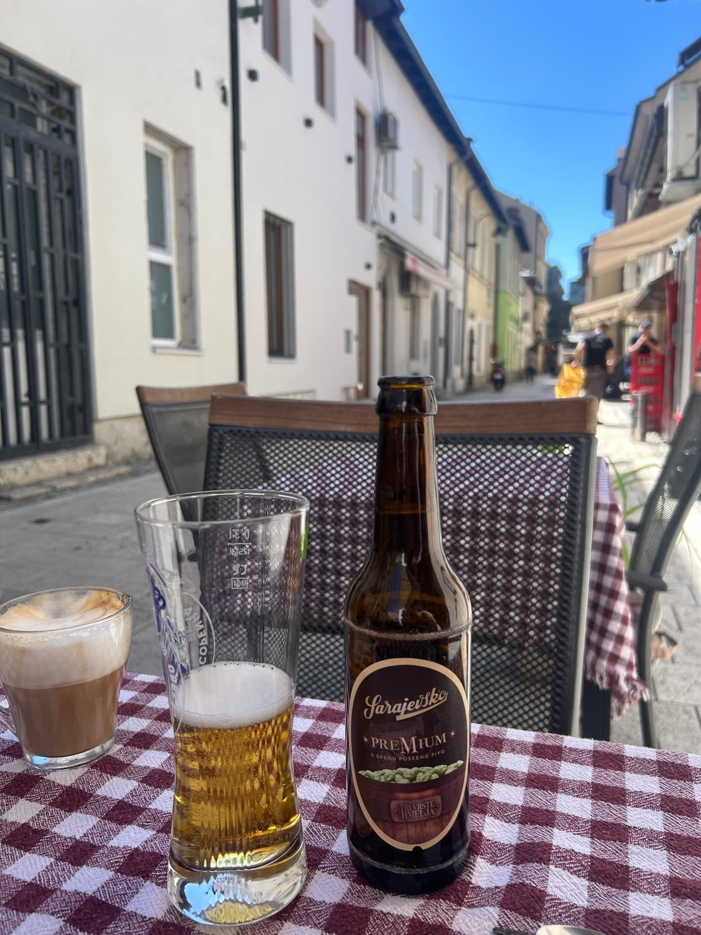 Sarajevsko Premium Lager beer photo
