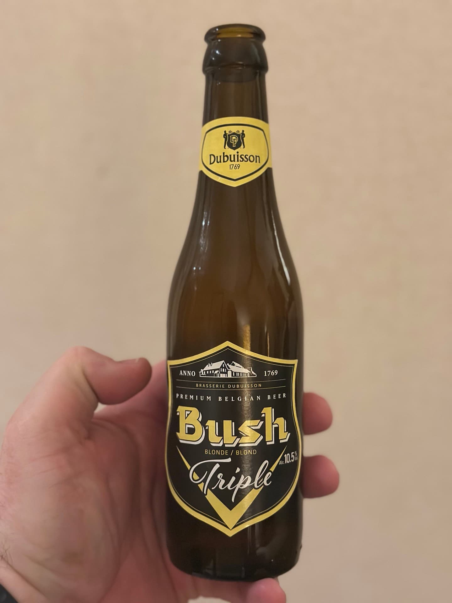 Bush Triple, shared by @beer_i_have_tasted