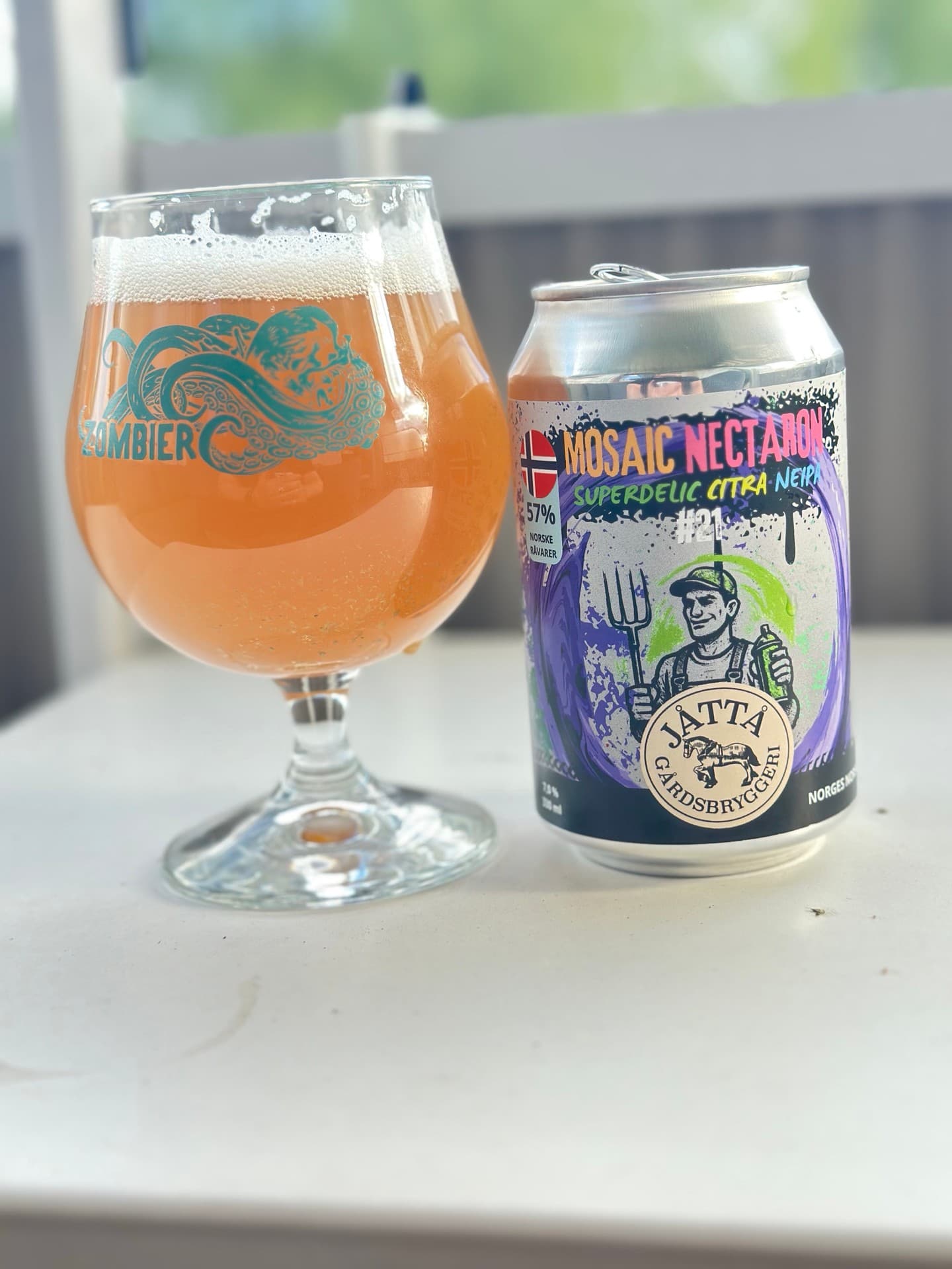 Mosaic Nectaron IPA by Jåttå Gårdsbryggeri, shared by @beer_i_have_tasted