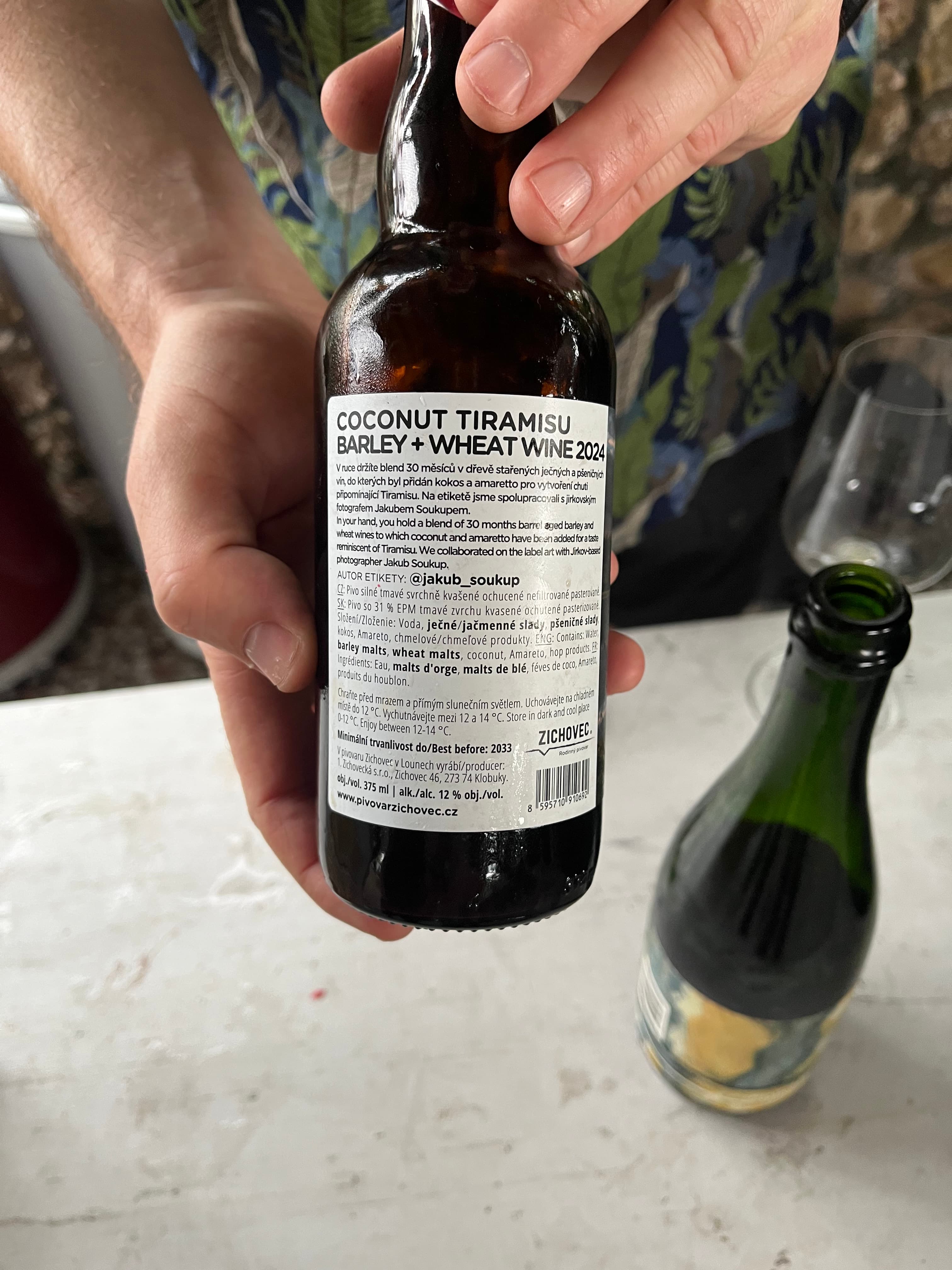 Coconut Tiramisu Barley + Wheat Wine 2024 from Zichovec beer photo