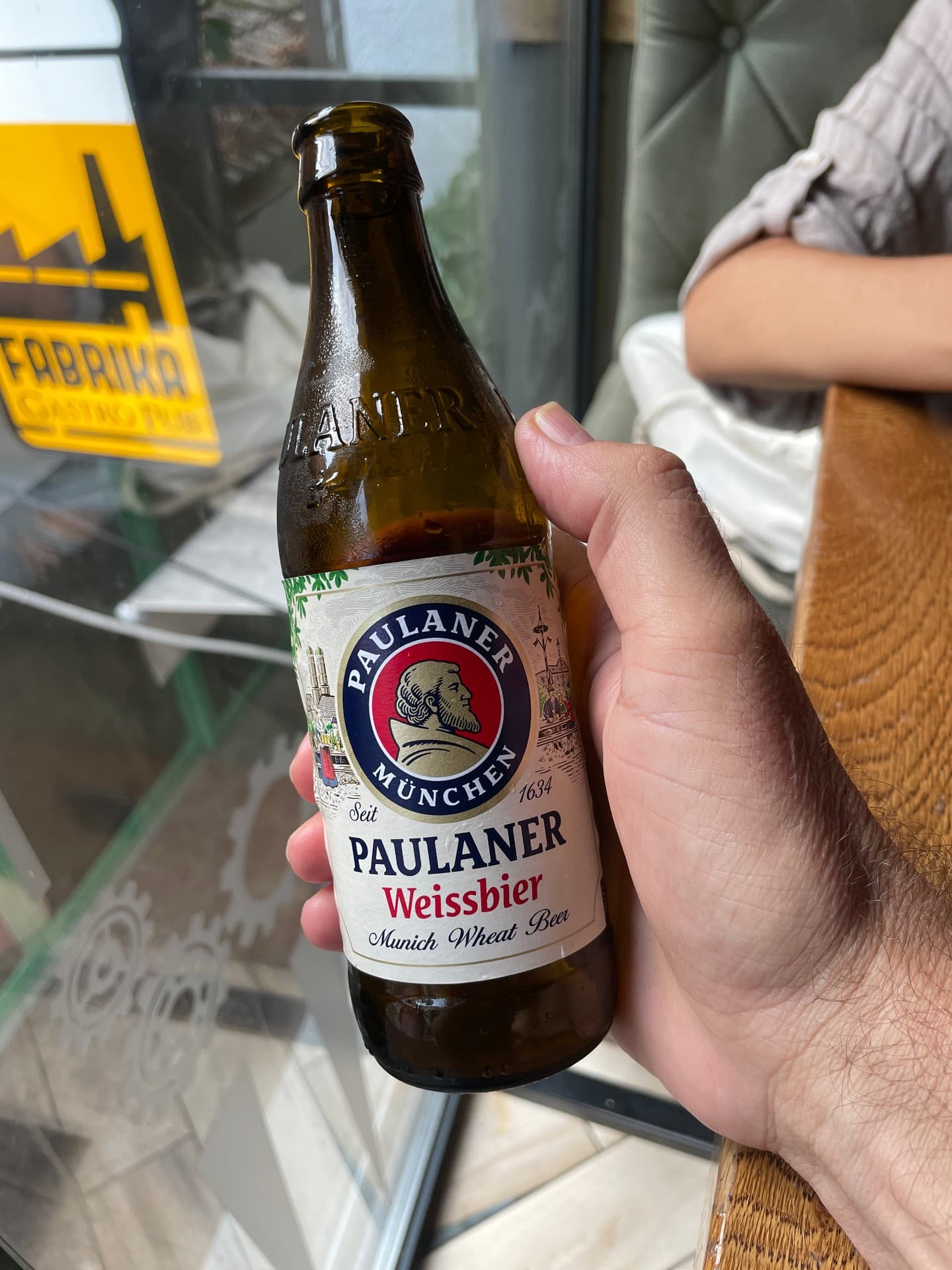 Paulaner Weissbier by Paulaner, shared by @amazonrivertrip