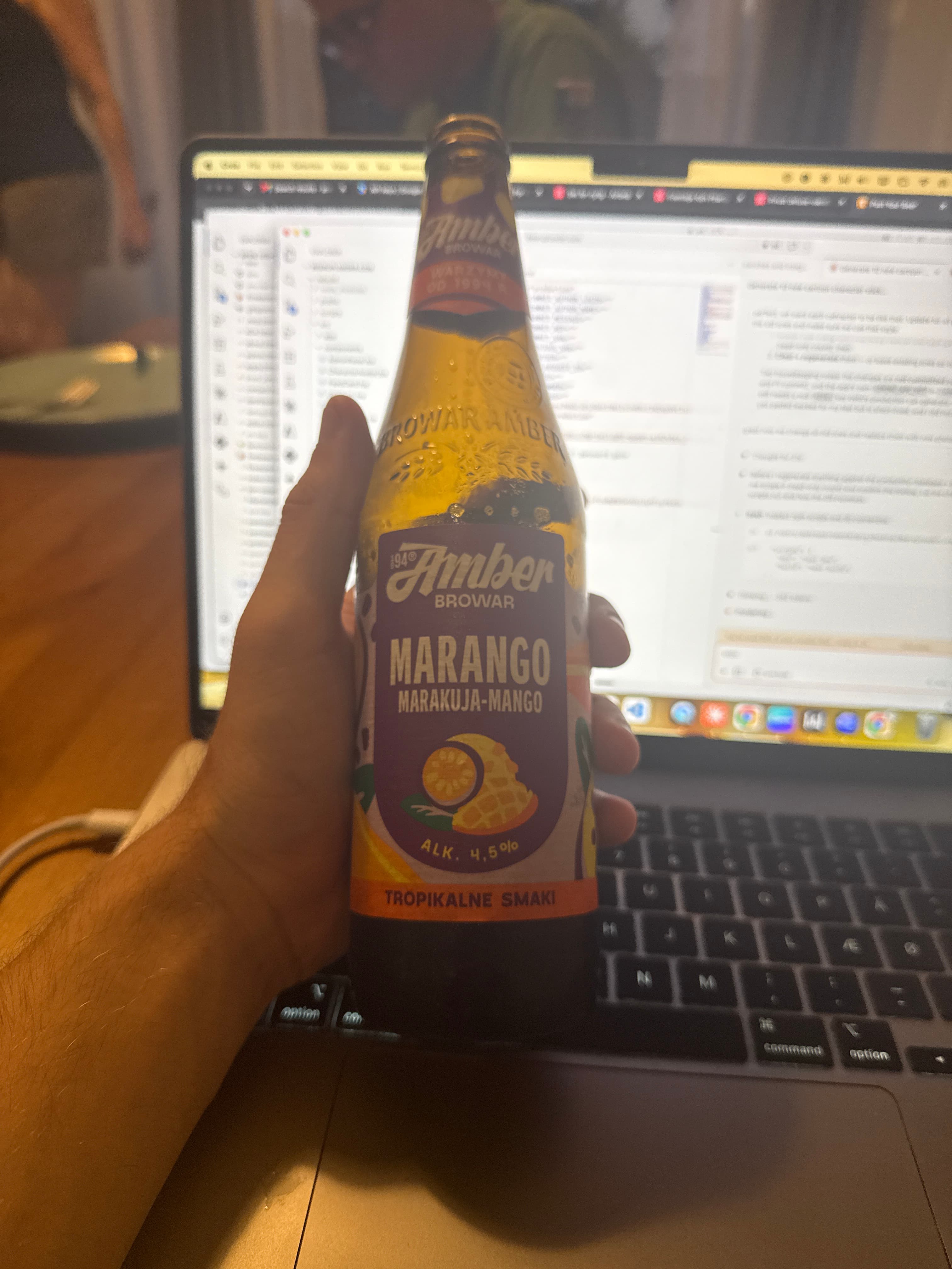 Marango from Amber Browar beer photo