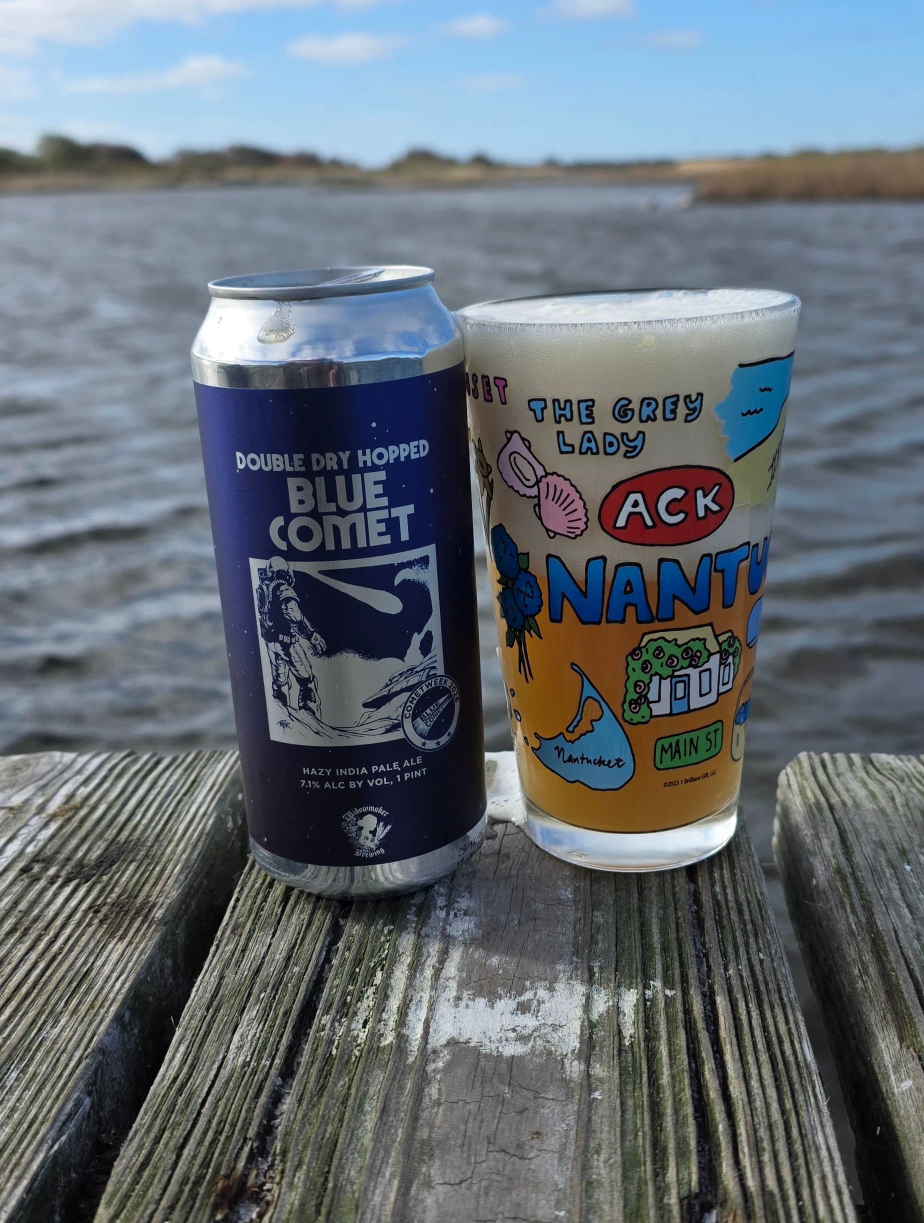 Double Dry-Hopped Blue Comet from Widowmaker beer photo