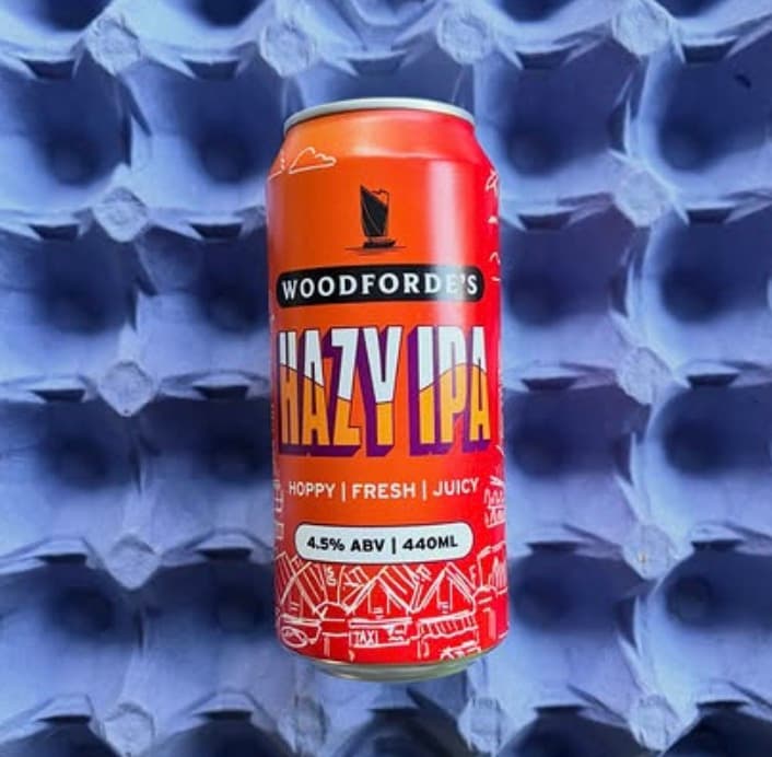 Hazy IPA from Woodforde's beer photo