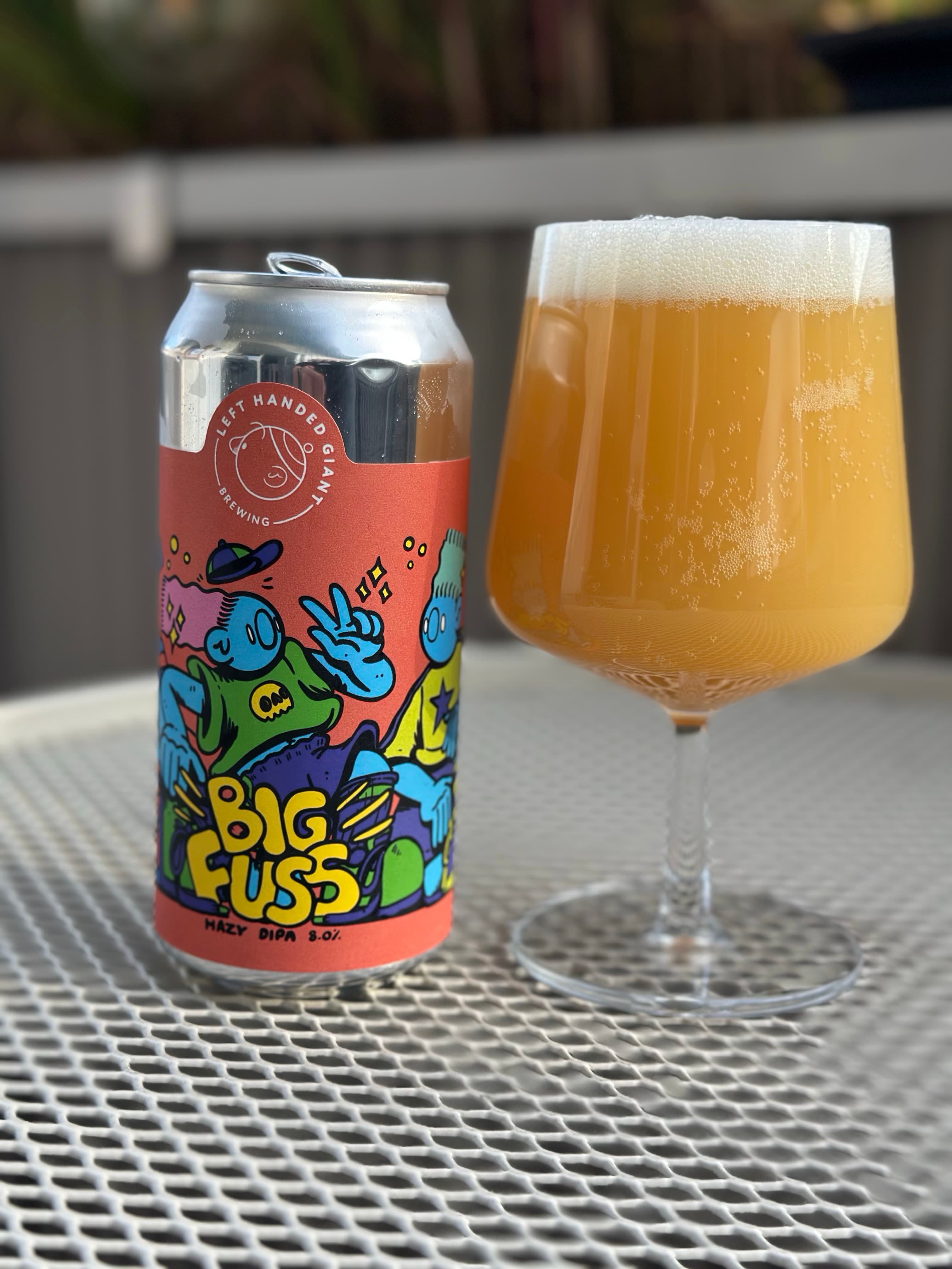 Big Fuss from Left Handed Giant beer photo