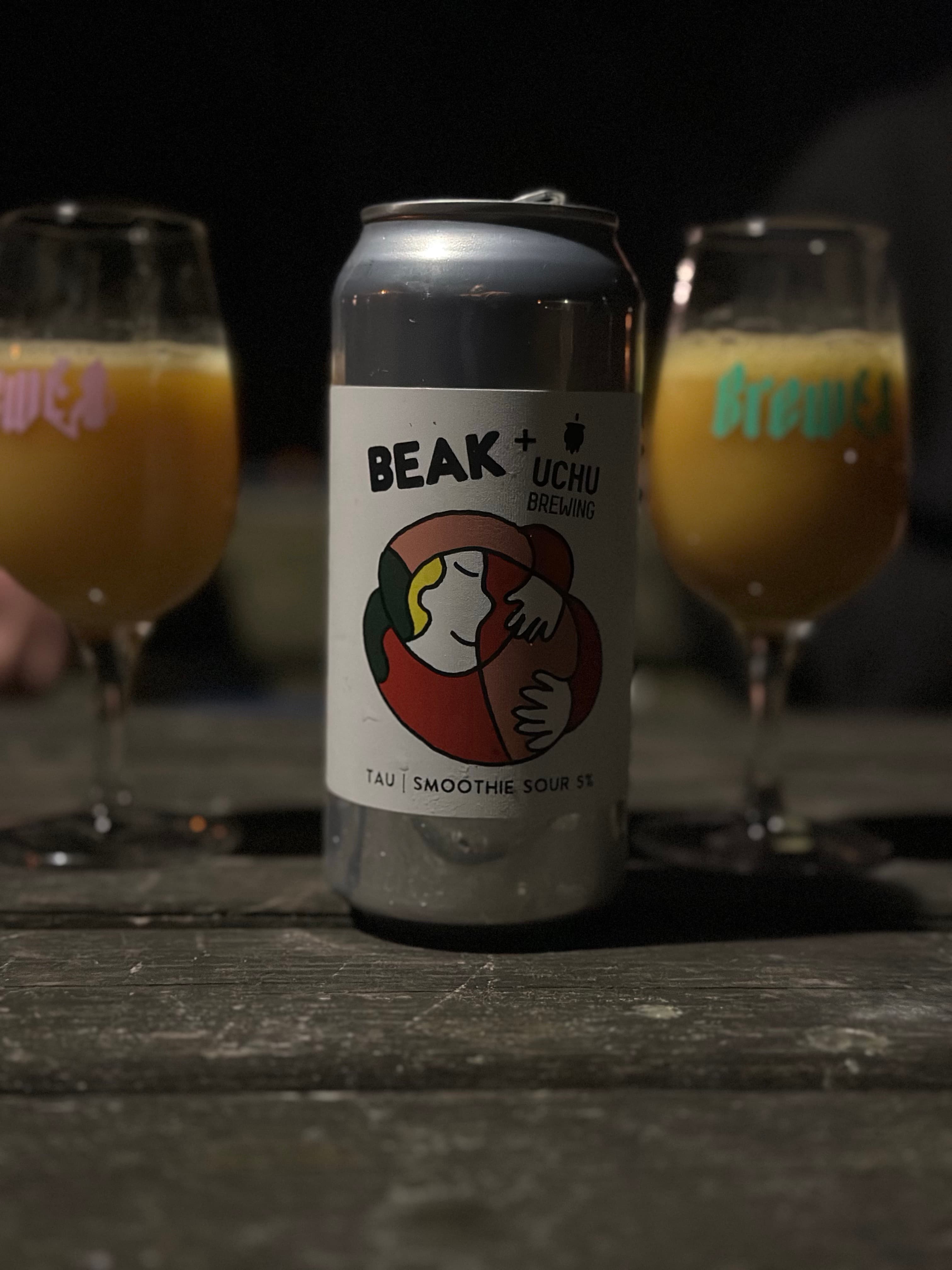 Tau from Beak + Uchu Brewing beer photo