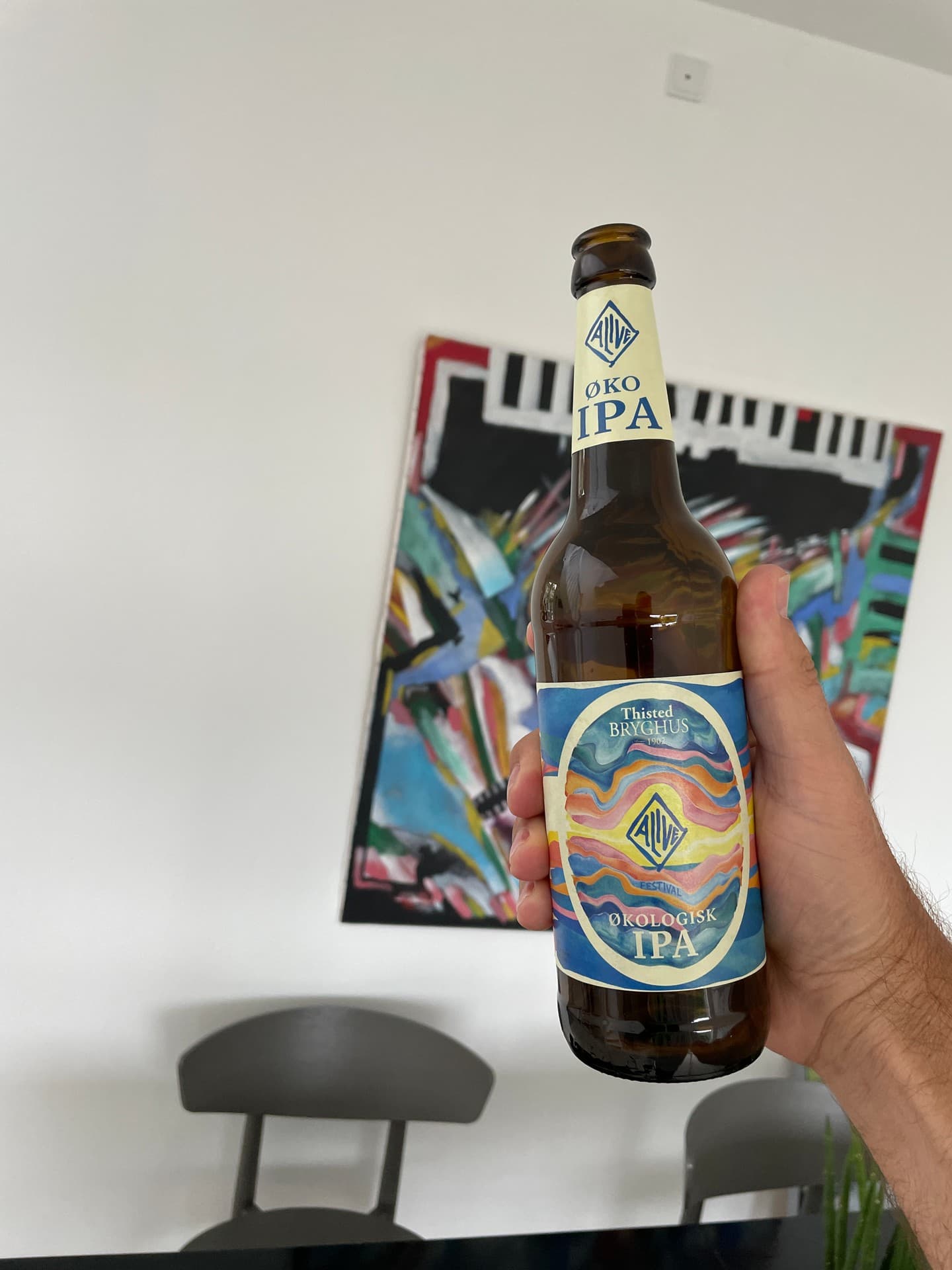 Alive ØKO IPA by Thisted Bryghus, shared by @amazonrivertrip